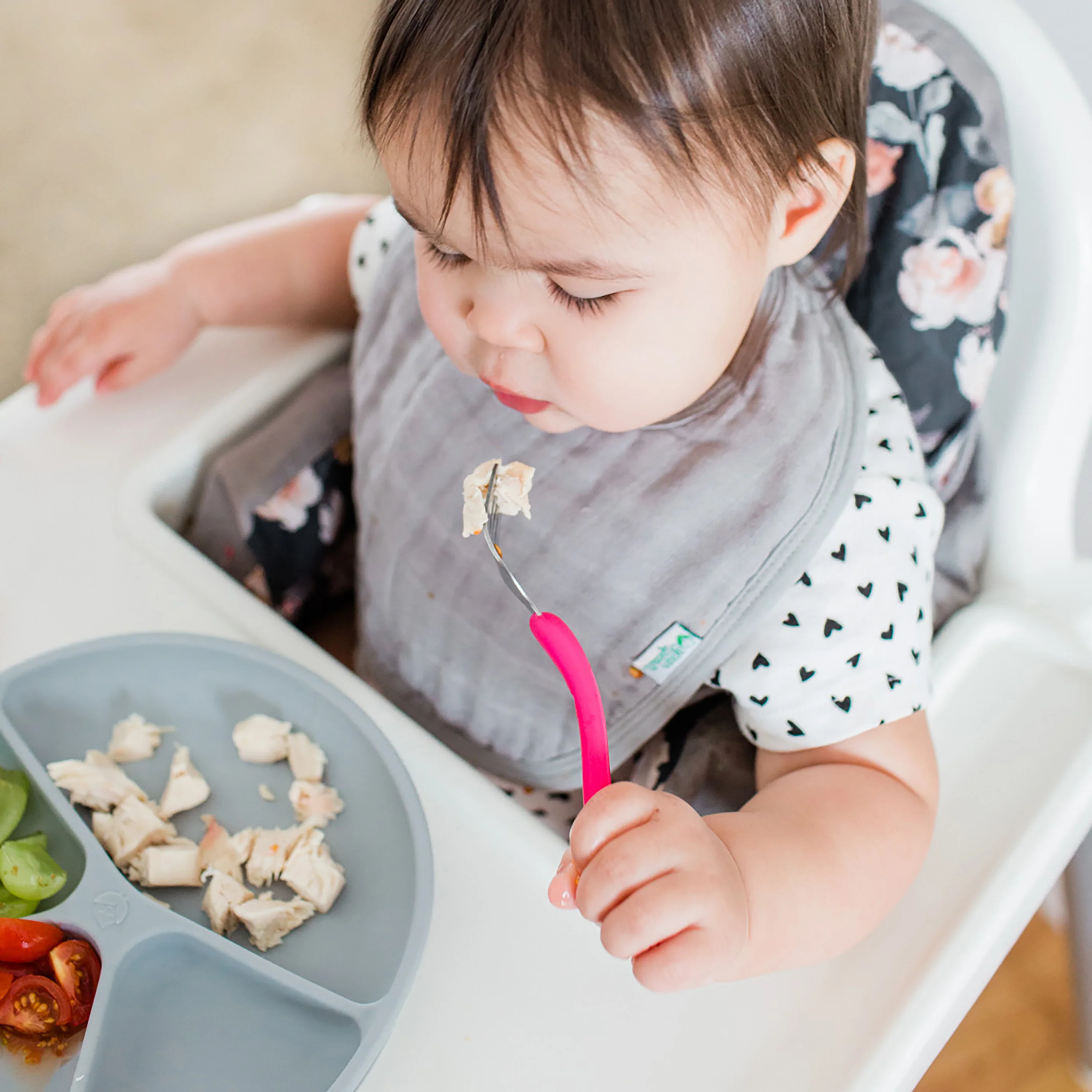 Muslin Bibs, 100% Certified Organic Cotton - Image 2