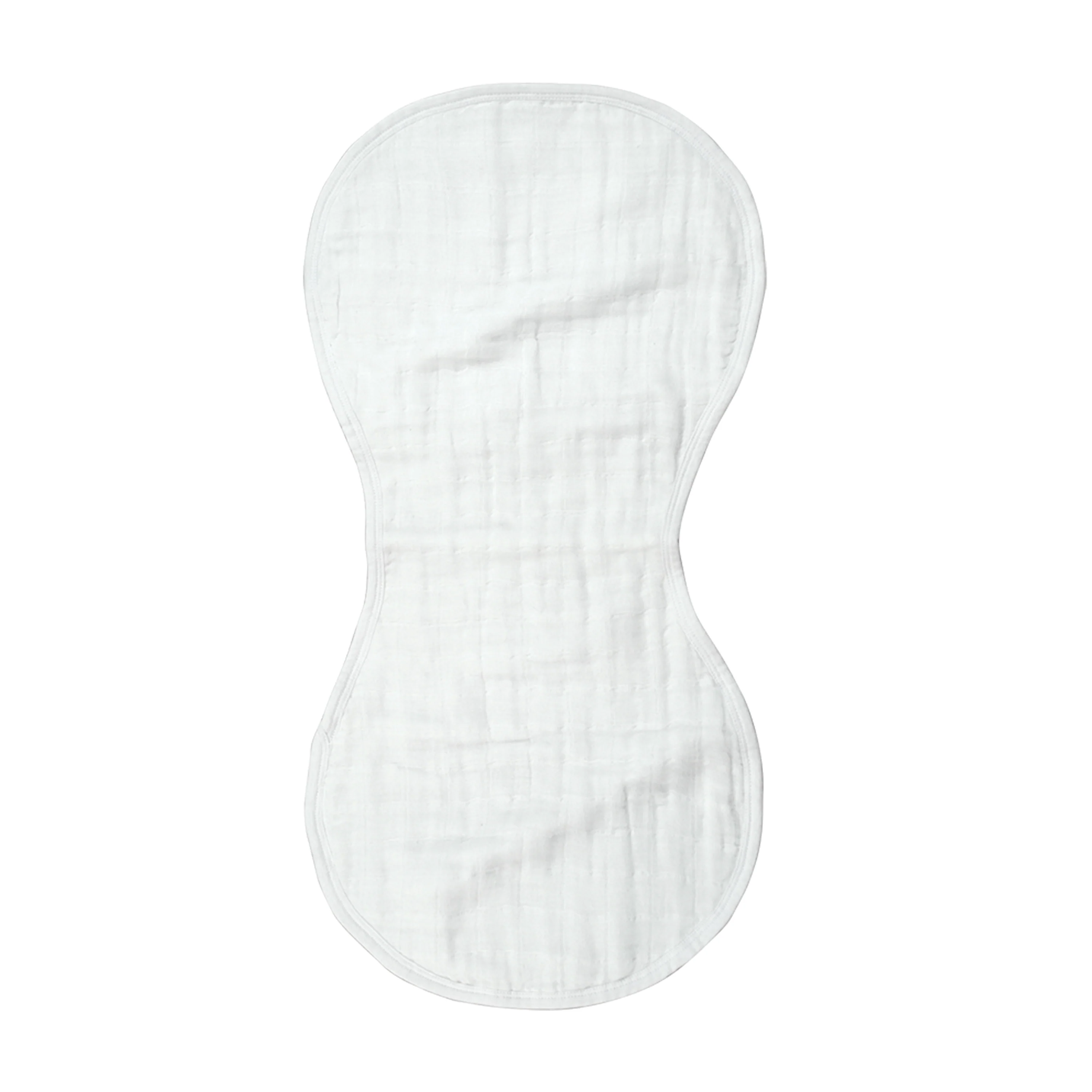 100% Certified Organic Cotton Muslin Burp Cloths - Image 4