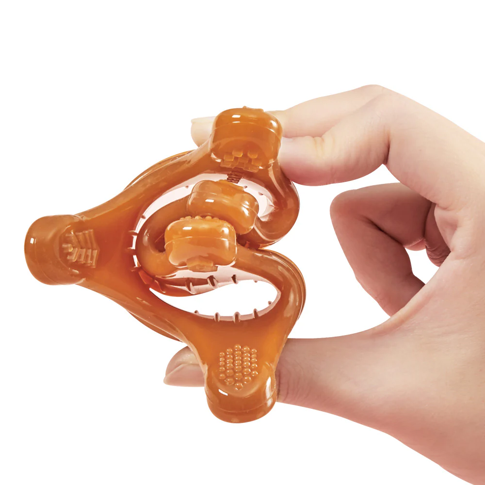 100% Food Grade Silicone Sensory Development Crown Teether - Image 10
