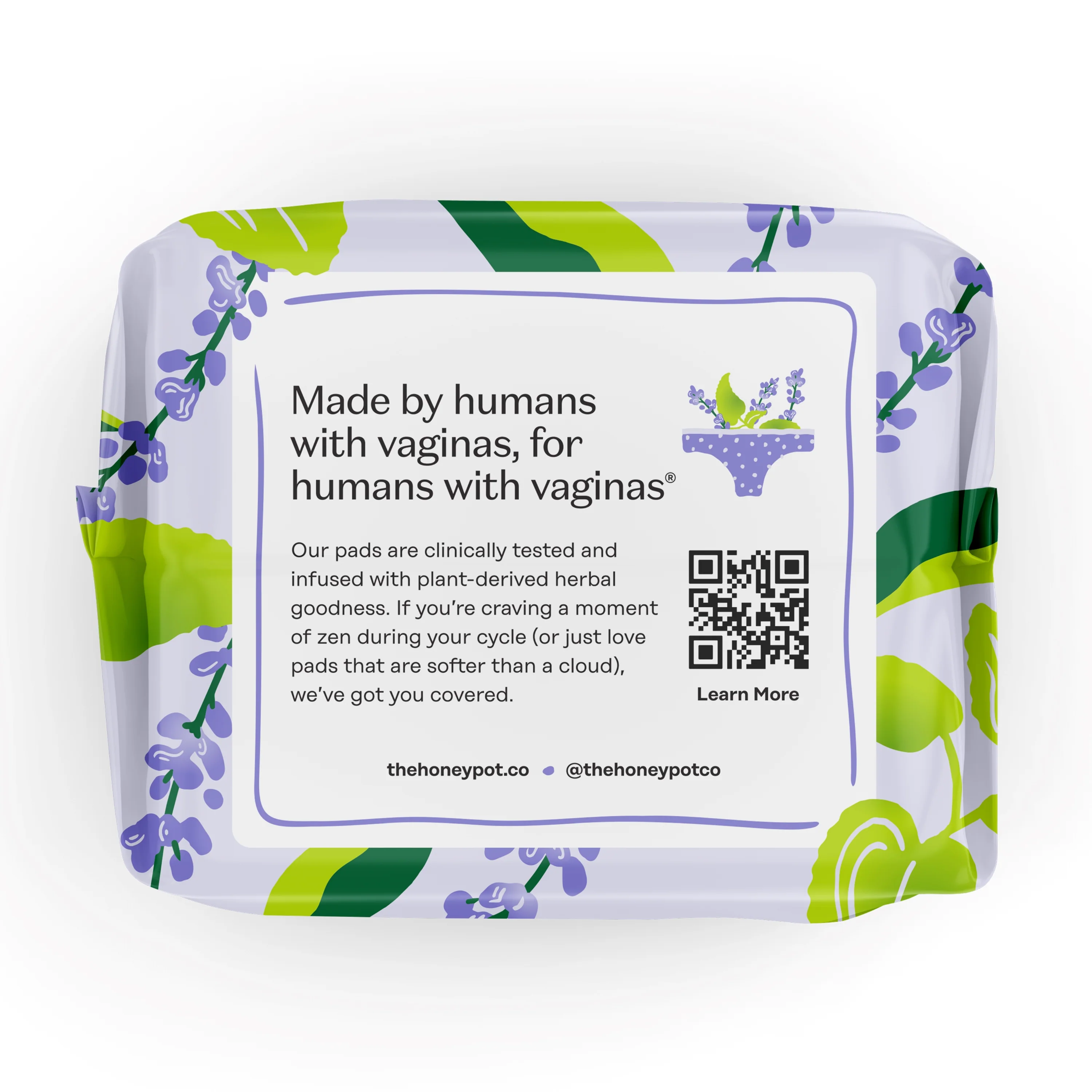 Overnight Pads - 100% Organic Cotton Cover Calming Herbal Infusion - Image 10