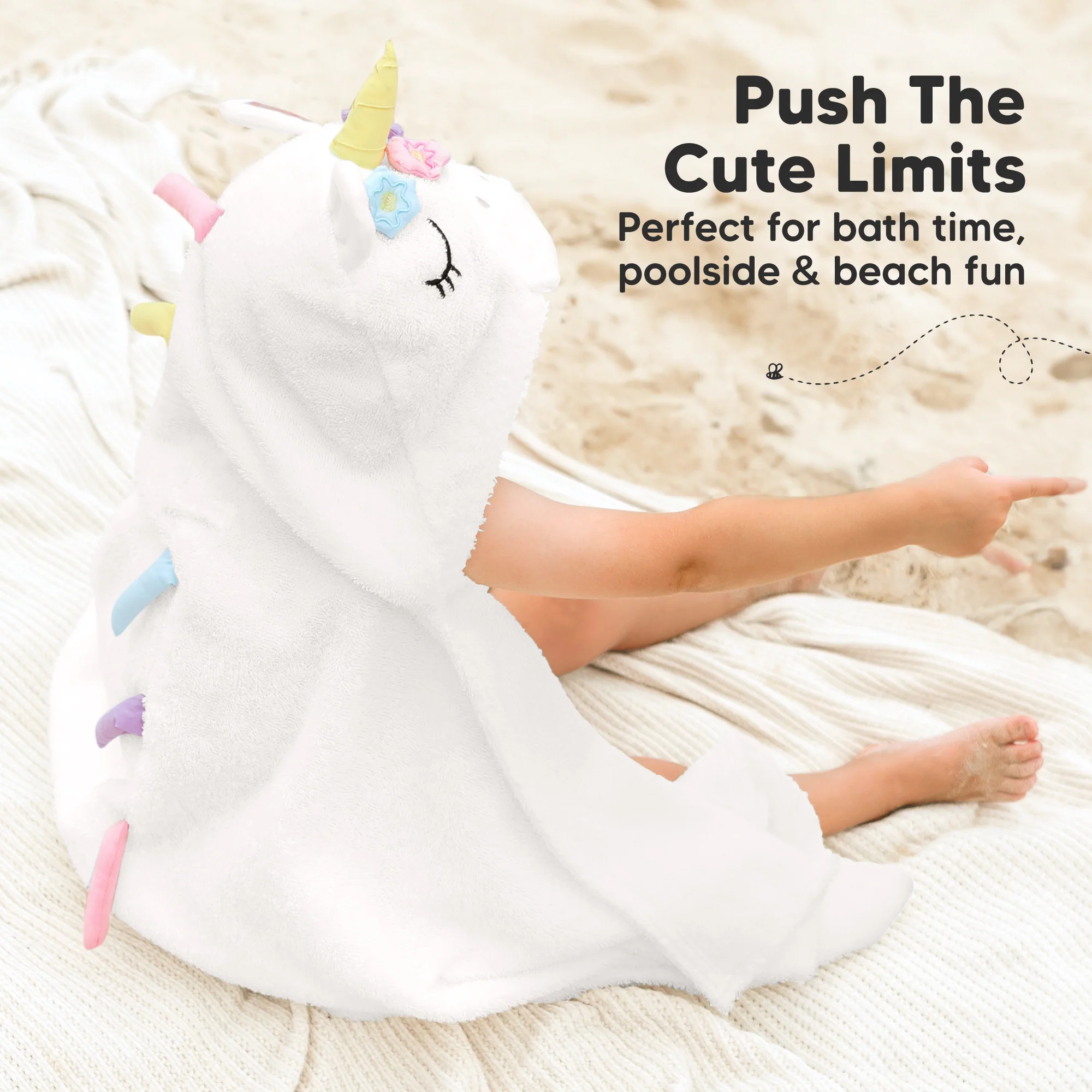 GOTS Certified, 100% Organic Cotton Hooded Towel - Image 16