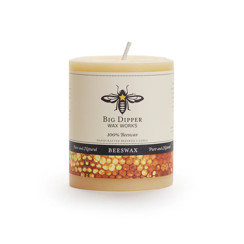 100% Pure Beeswax Pillar Candle - Image 10
