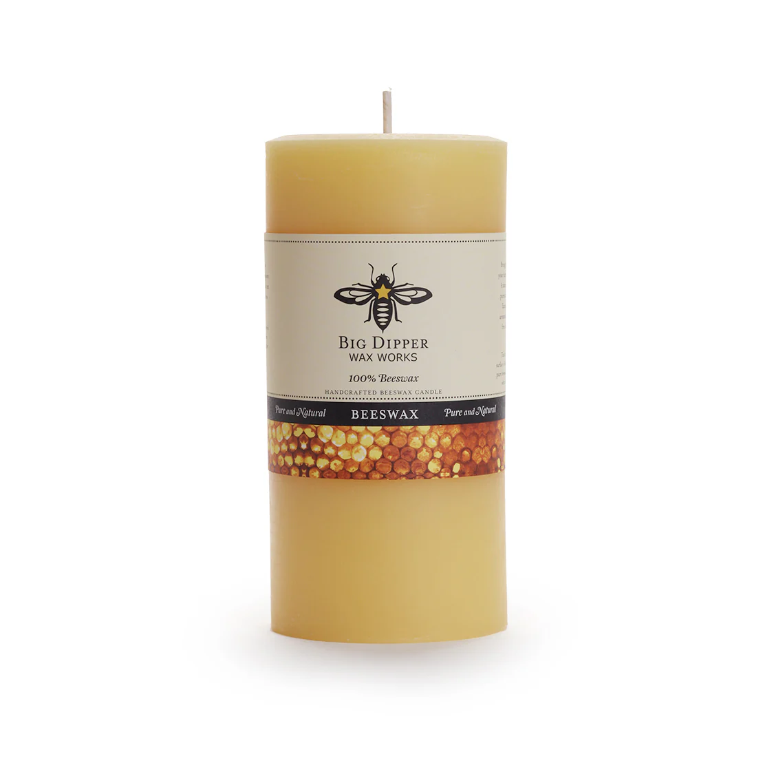 100% Pure Beeswax Pillar Candle - Image 13