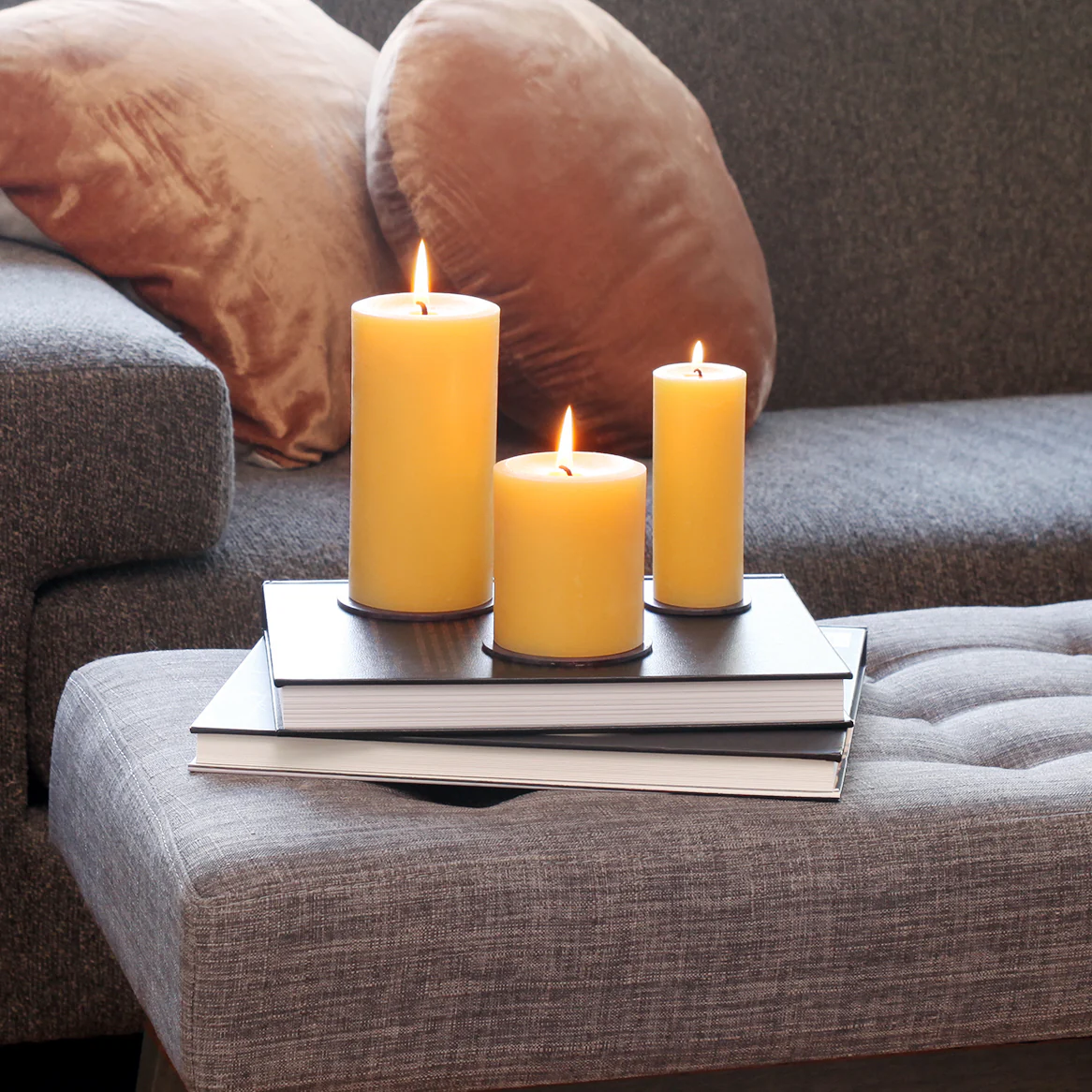 100% Pure Beeswax Pillar Candle - Image 14