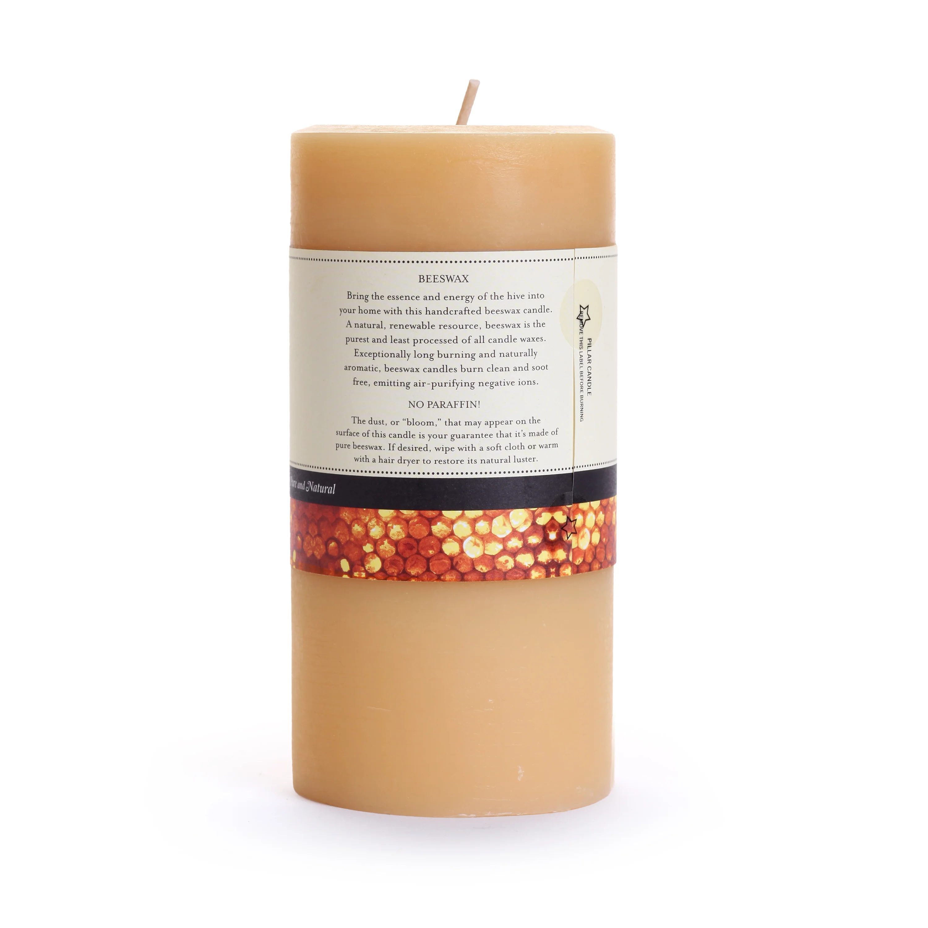 100% Pure Beeswax Pillar Candle - Image 17