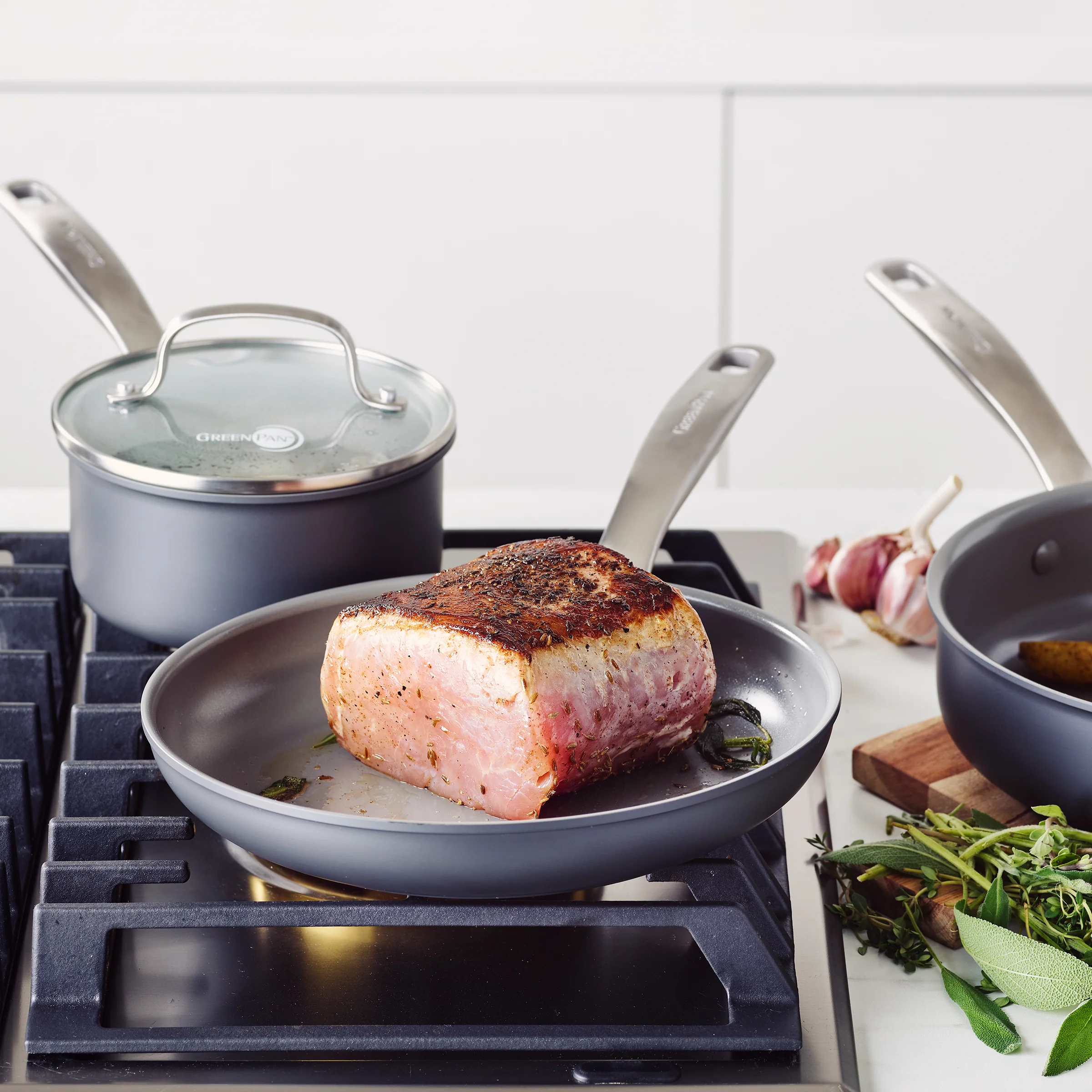 Chatham Ceramic, Non-Stick Cookware Set, 10 Piece - Image 6