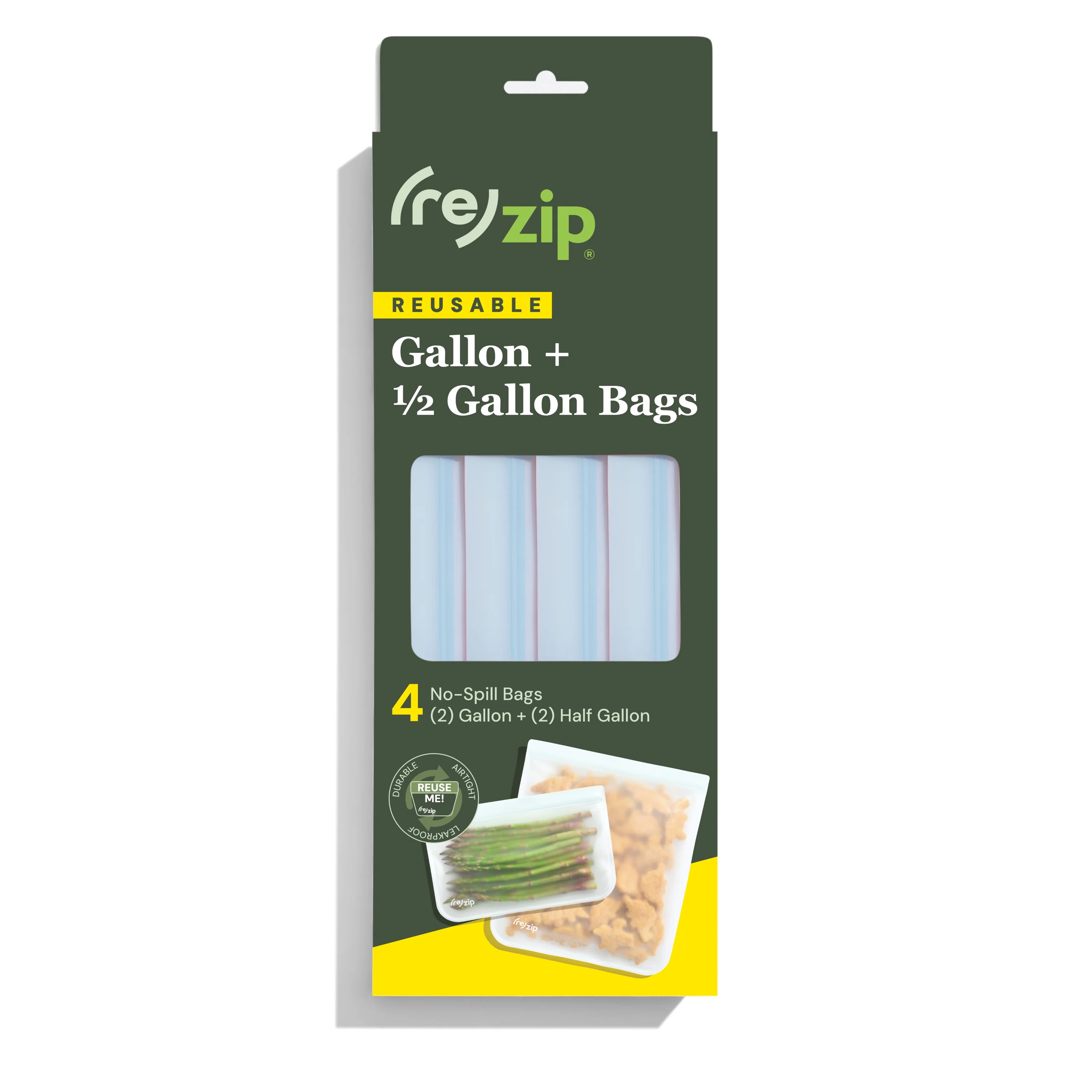 2 Gallon + 2 Half Gallon Bags - Image 2