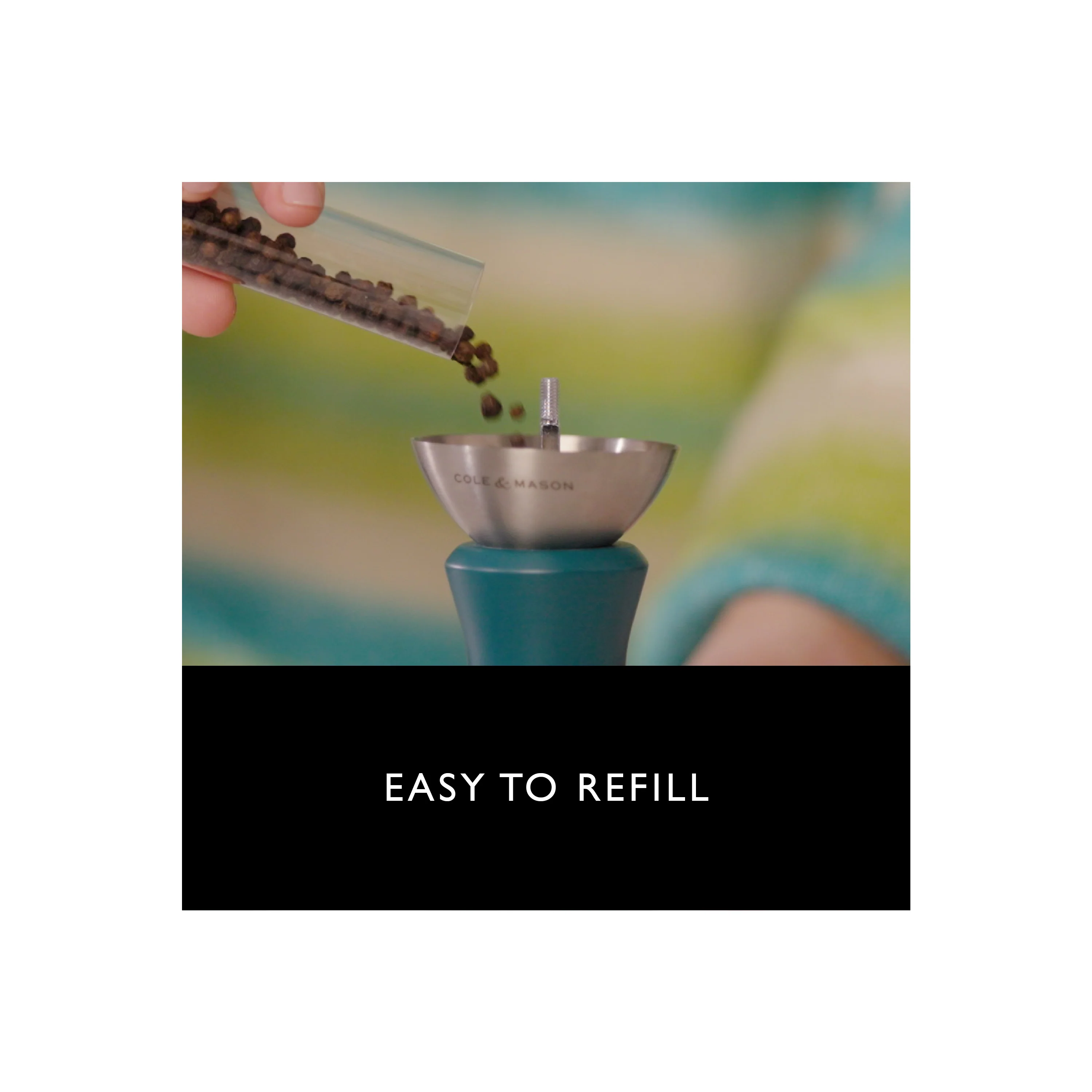 2-in-1 Kenton Salt & Pepper Mill with Ceramic Grinder - Image 12