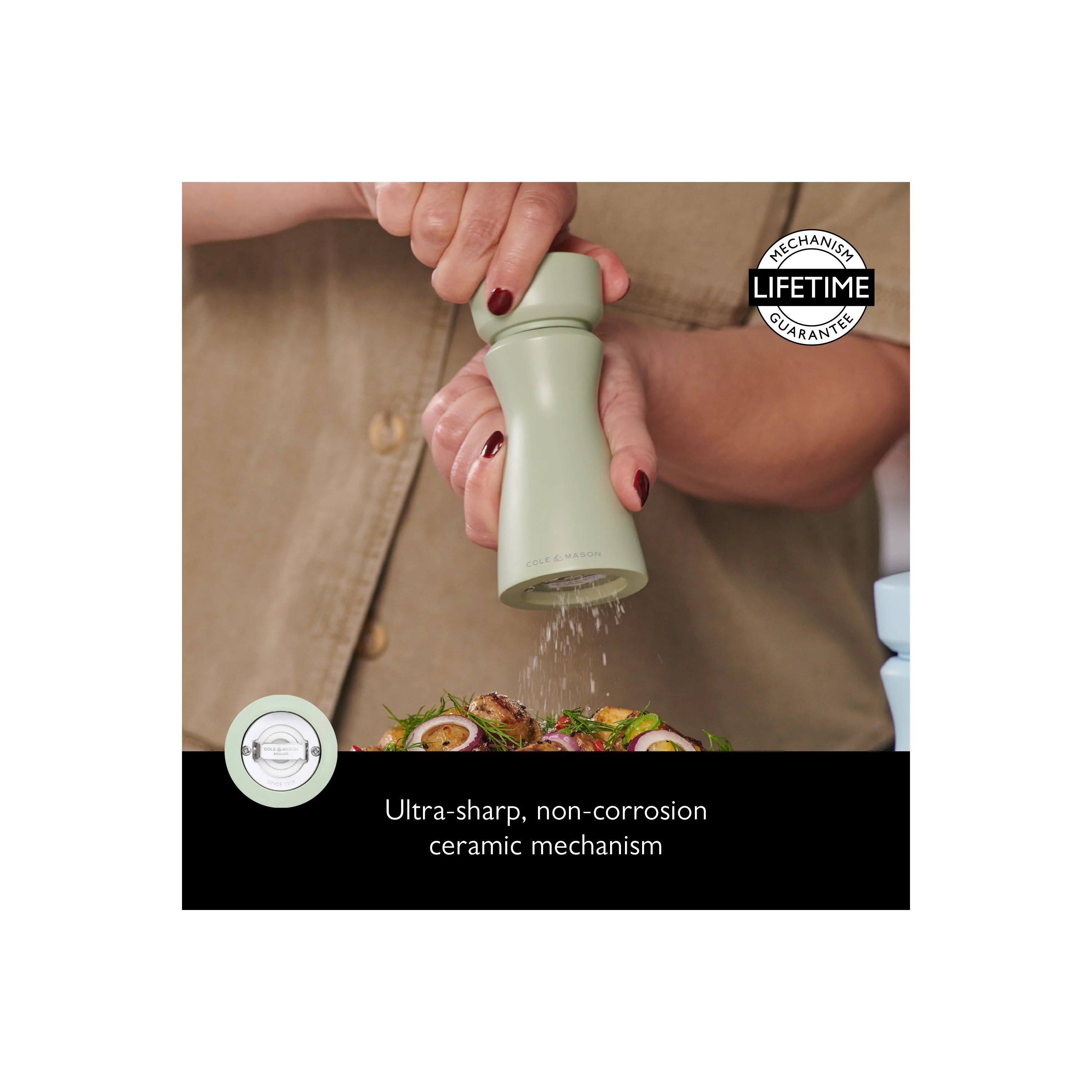 2-in-1 Kenton Salt & Pepper Mill with Ceramic Grinder - Image 19