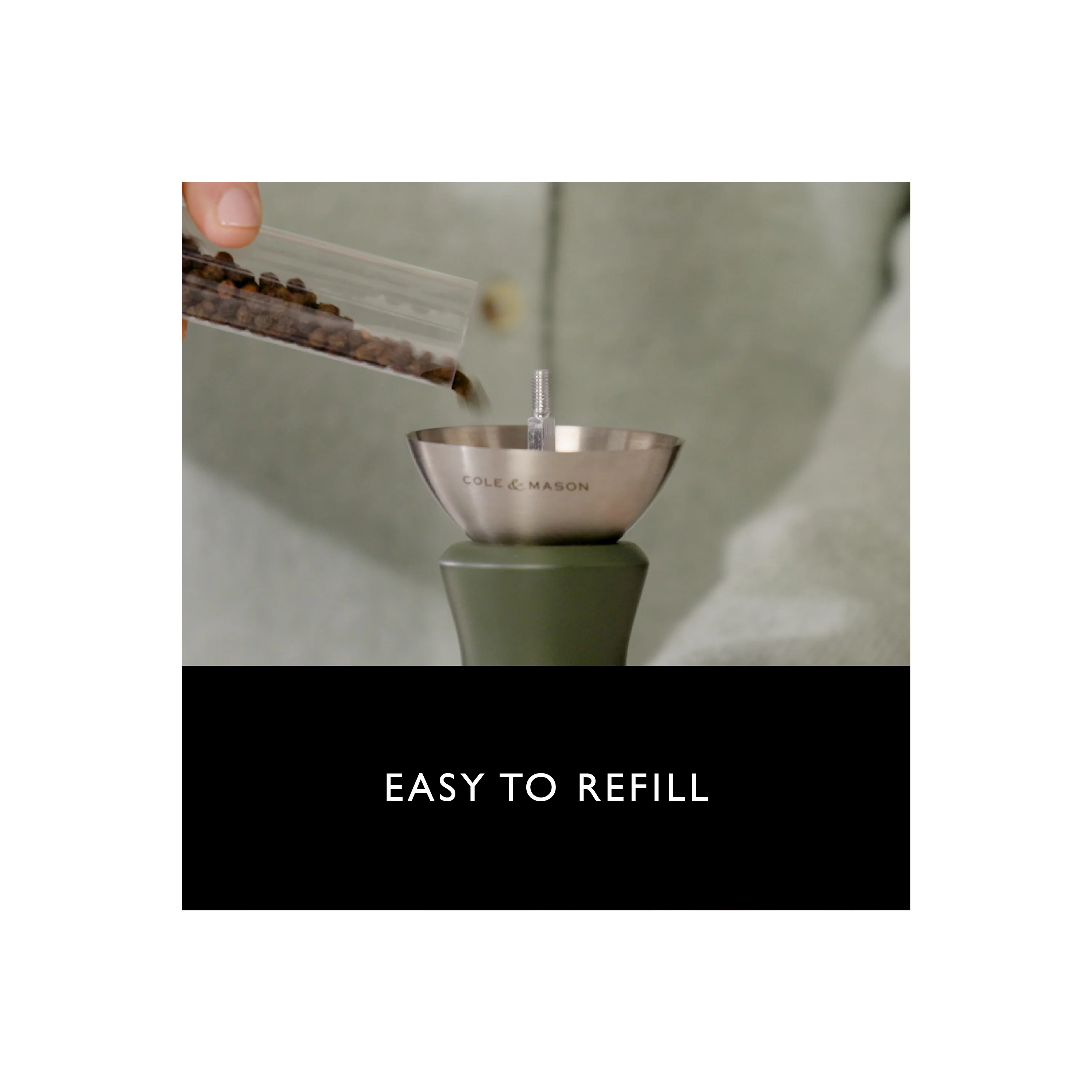2-in-1 Kenton Salt & Pepper Mill with Ceramic Grinder - Image 28