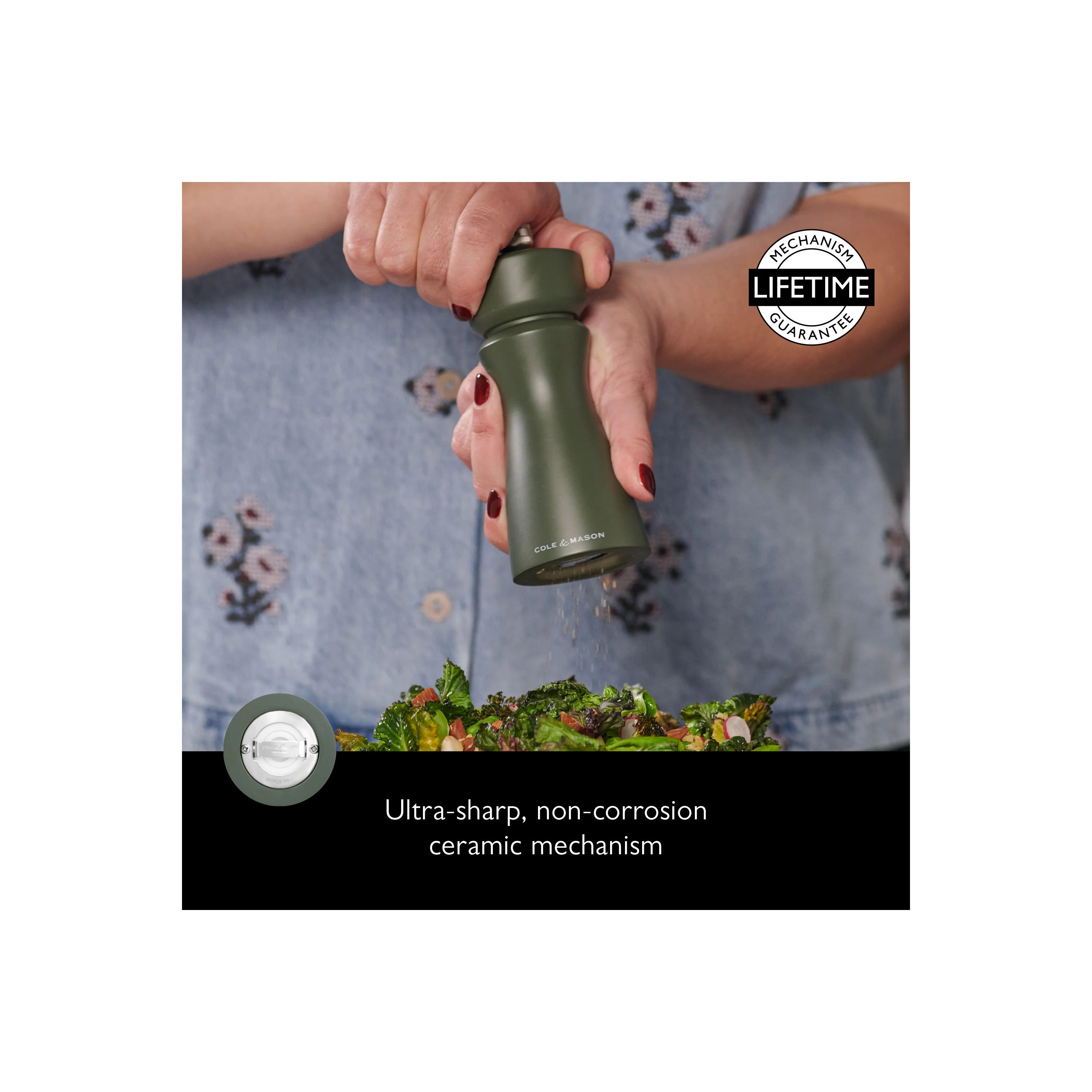 2-in-1 Kenton Salt & Pepper Mill with Ceramic Grinder - Image 29