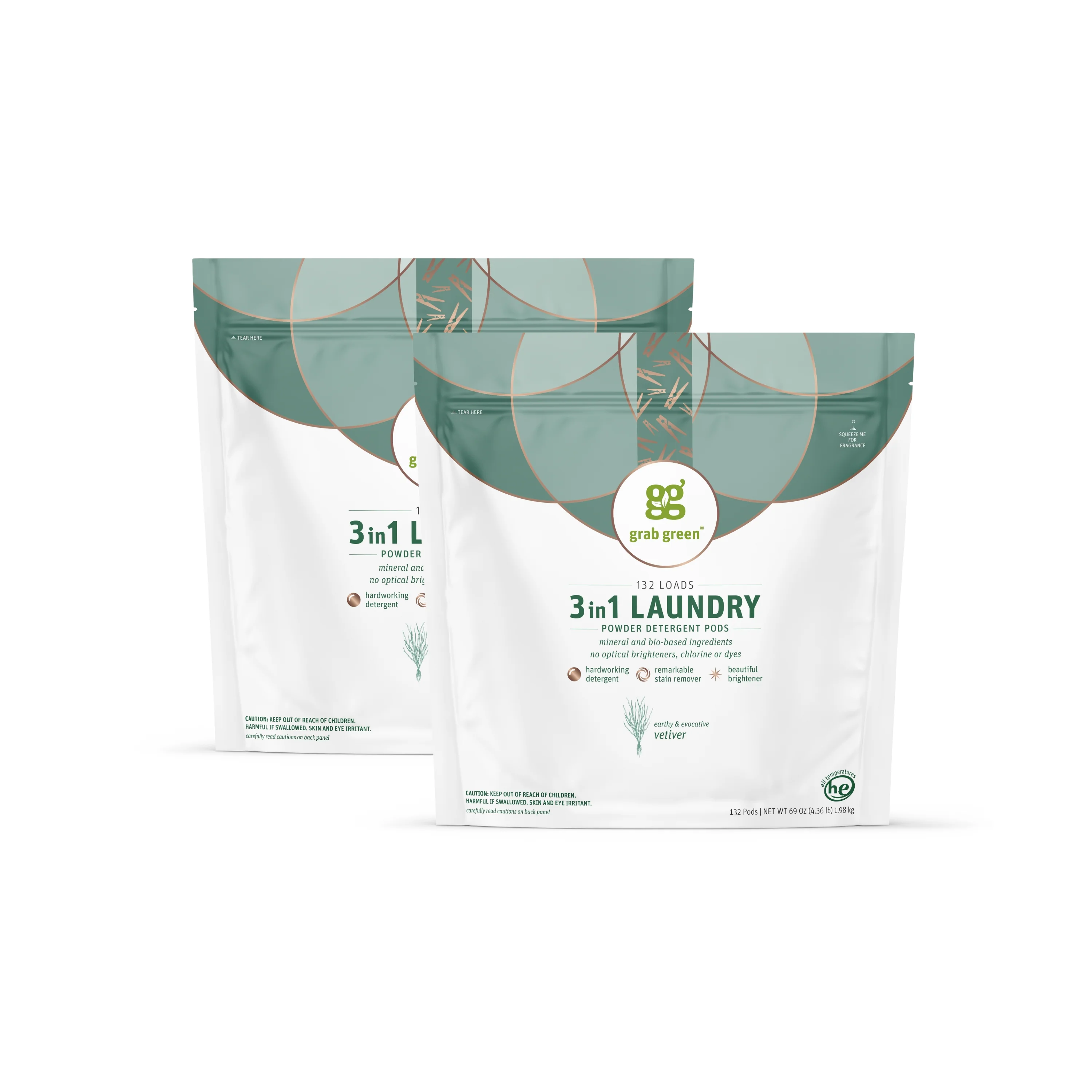 3 in 1 Laundry Detergent Pods - Vetiver - Image 7