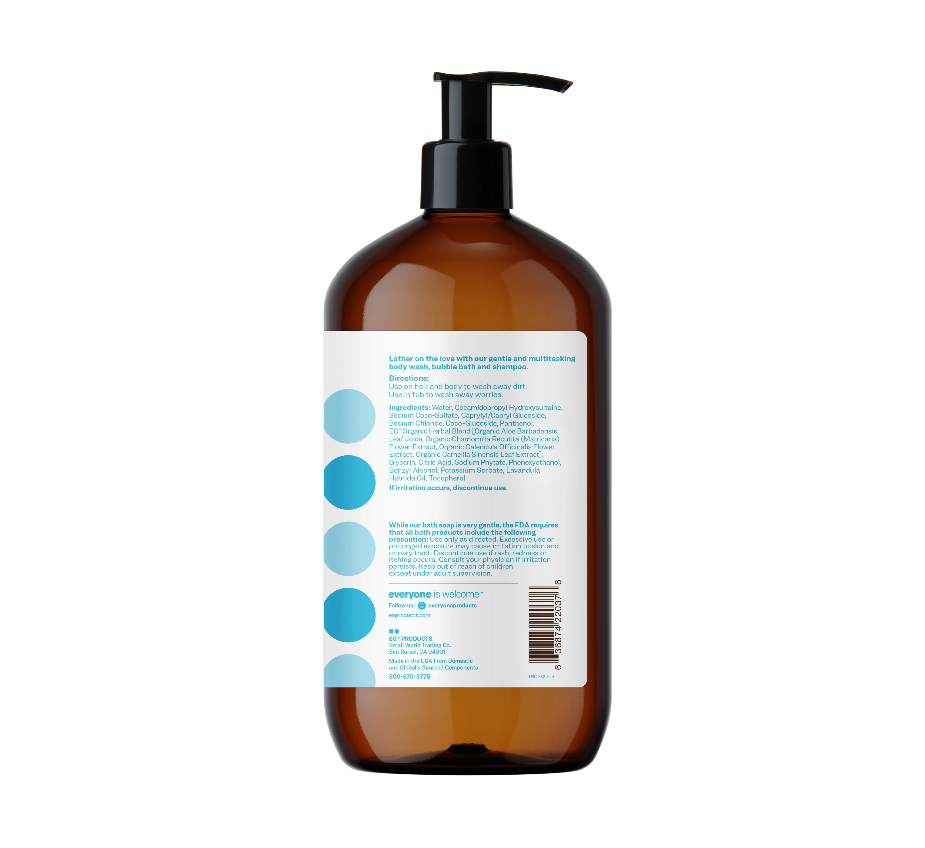 3in1 Soap, Shampoo, & Bubble Bath - Image 4