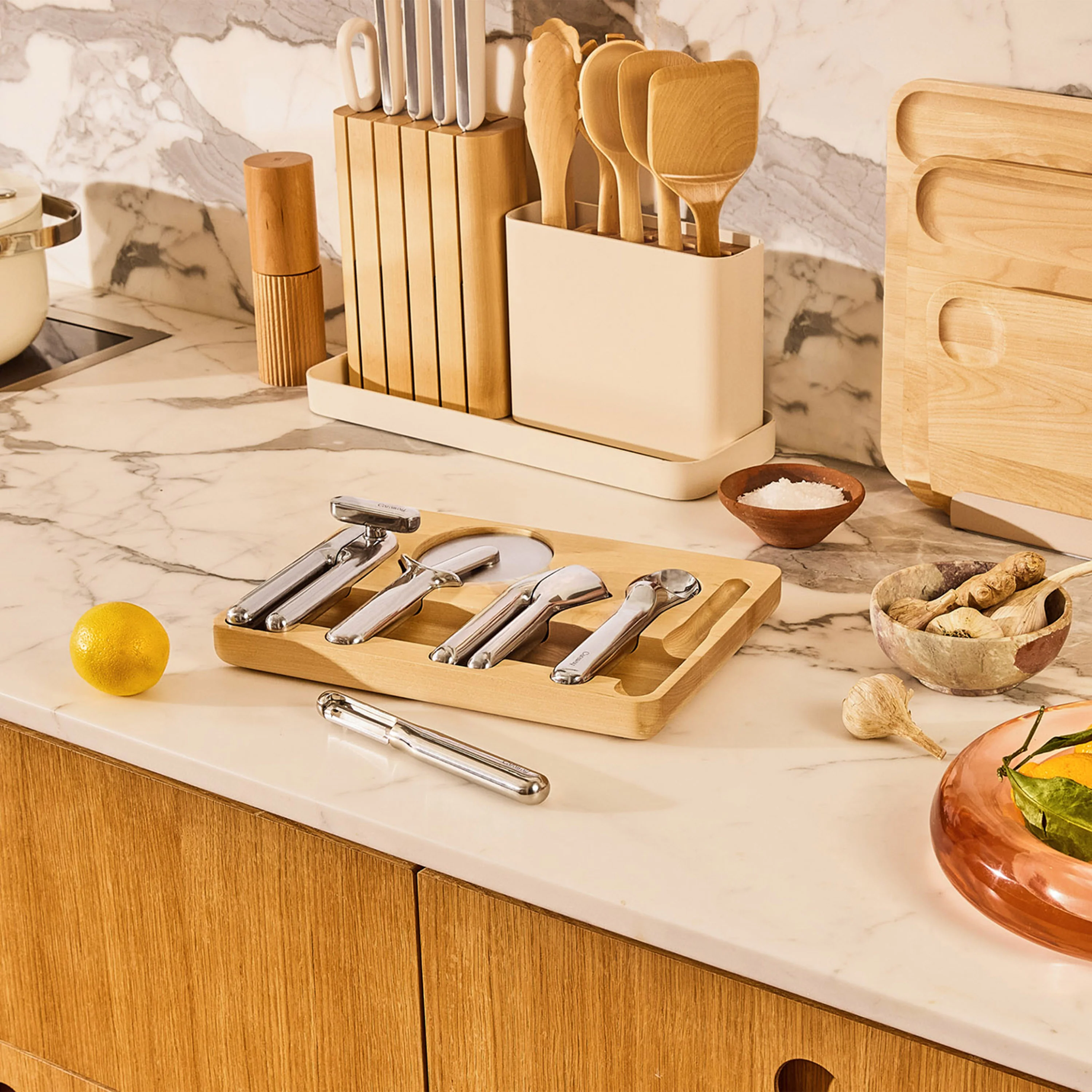 5-Piece Stainless Steel Kitchen Gadget Set - Image 3