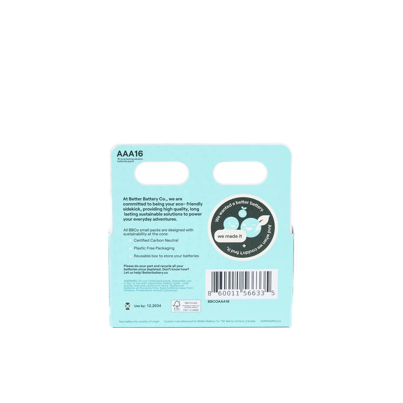 AAA Alkaline Batteries - Zero-Waste, Carbon-Neutral - Image 6