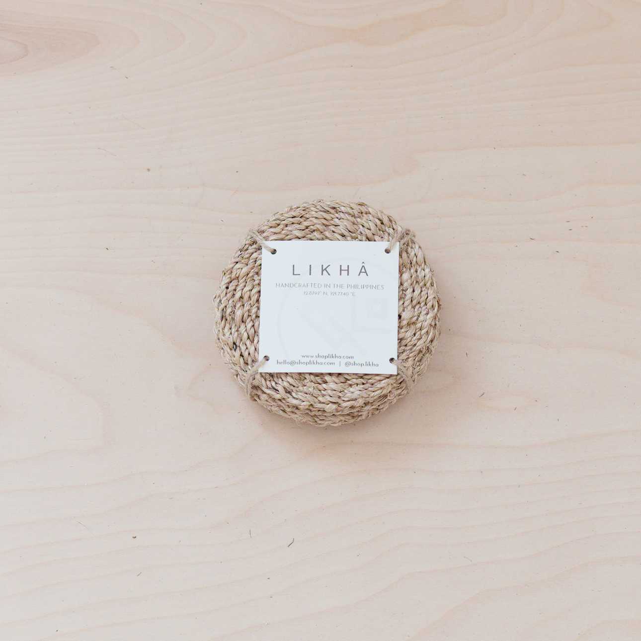 Abaca Coasters, set of 4 - Image 3