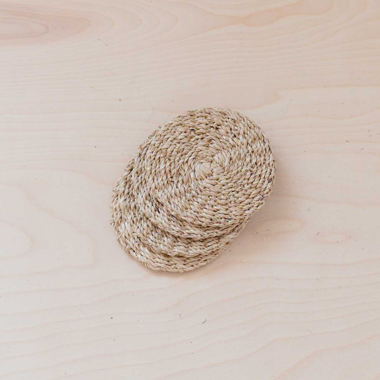 Abaca Coasters, set of 4 - Image 4