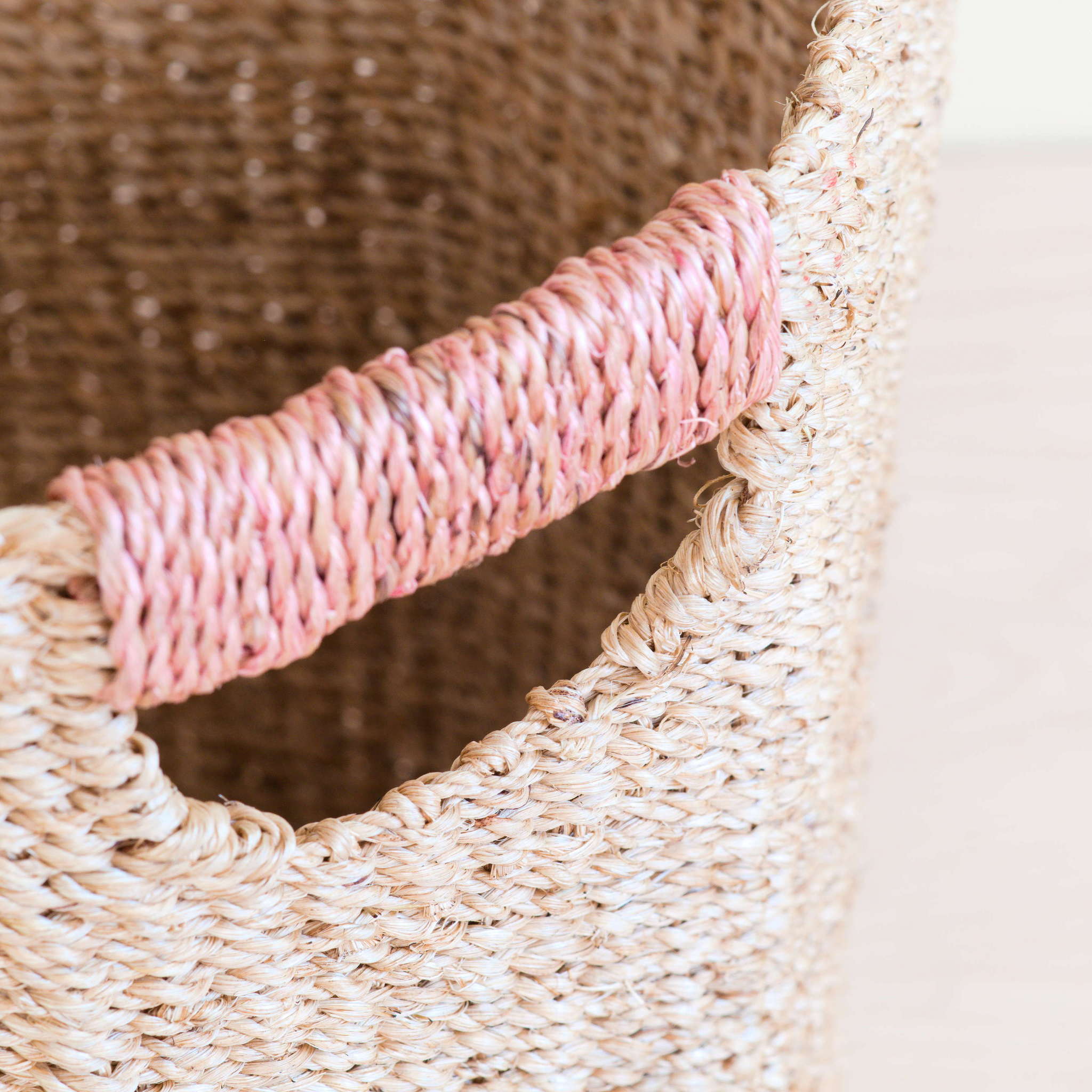 Abaca Octagon Basket - Image 5