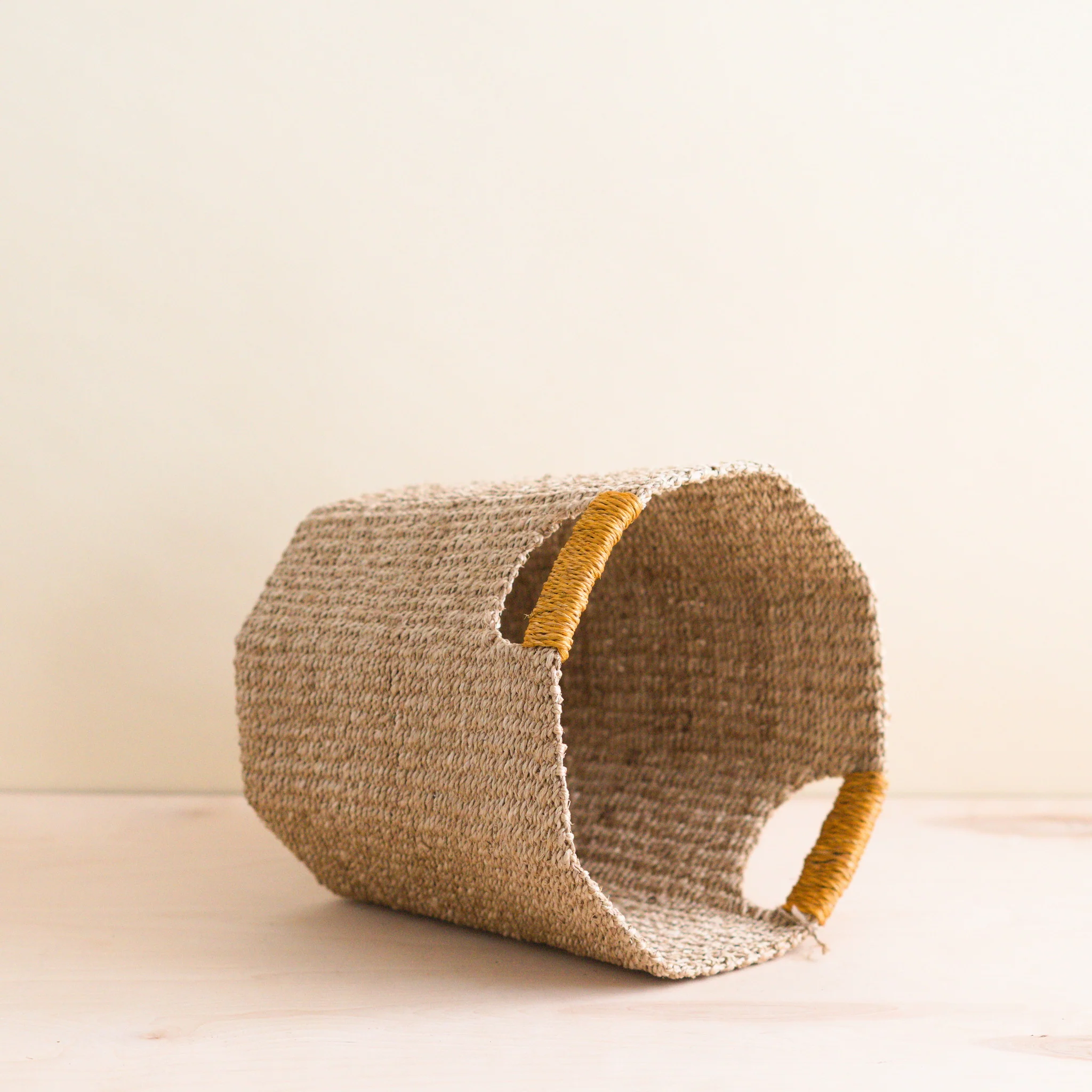 Abaca Octagon Basket - Image 2