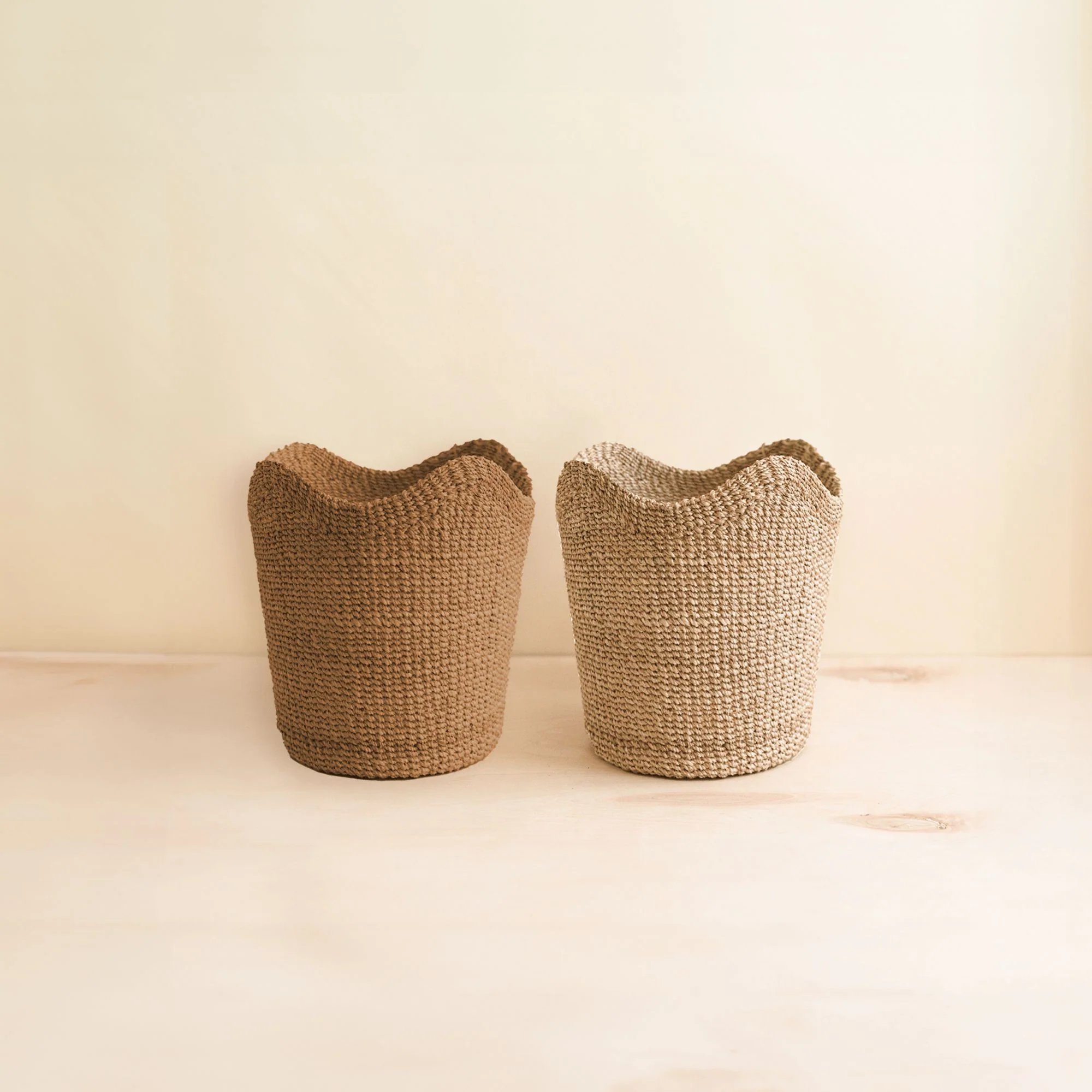 Abaca Small Scallop Basket - Image 3
