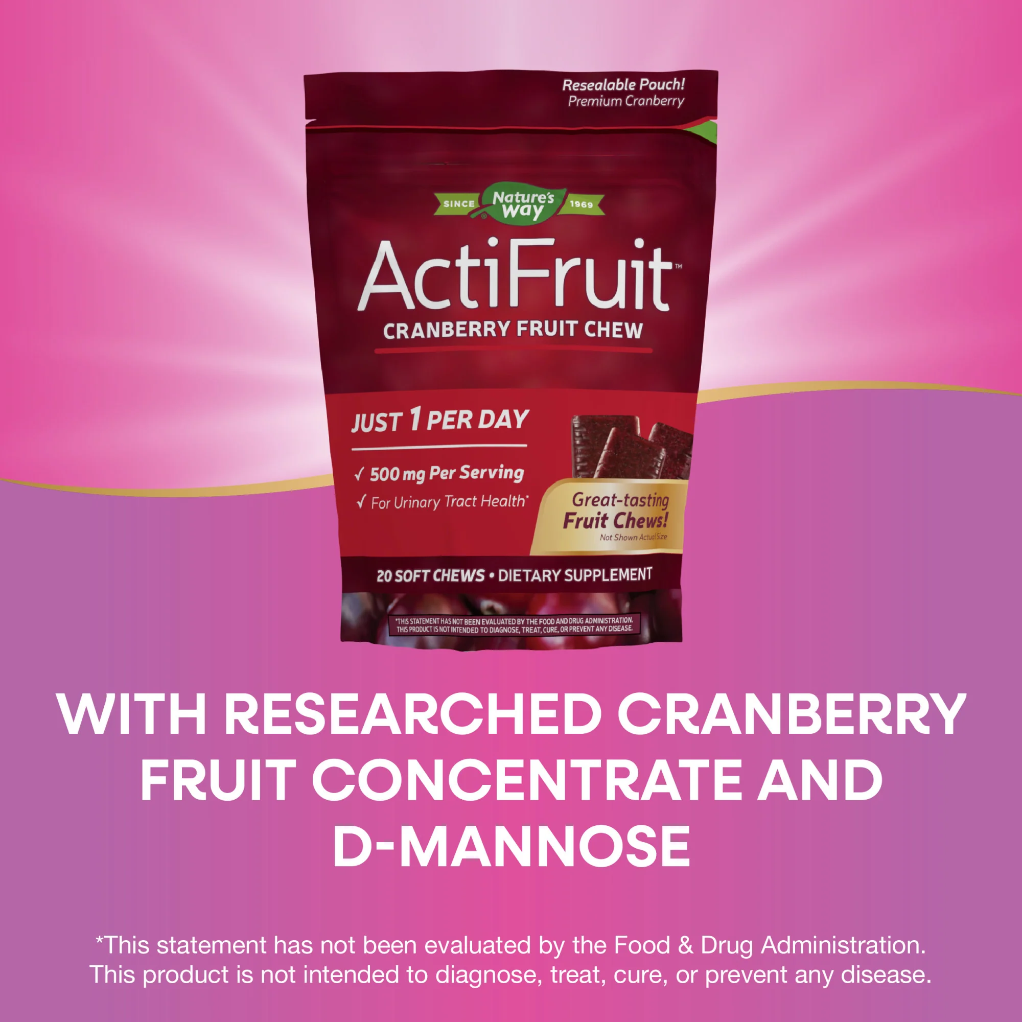 ActiFruit™ Cranberry Fruit Chew - Image 6
