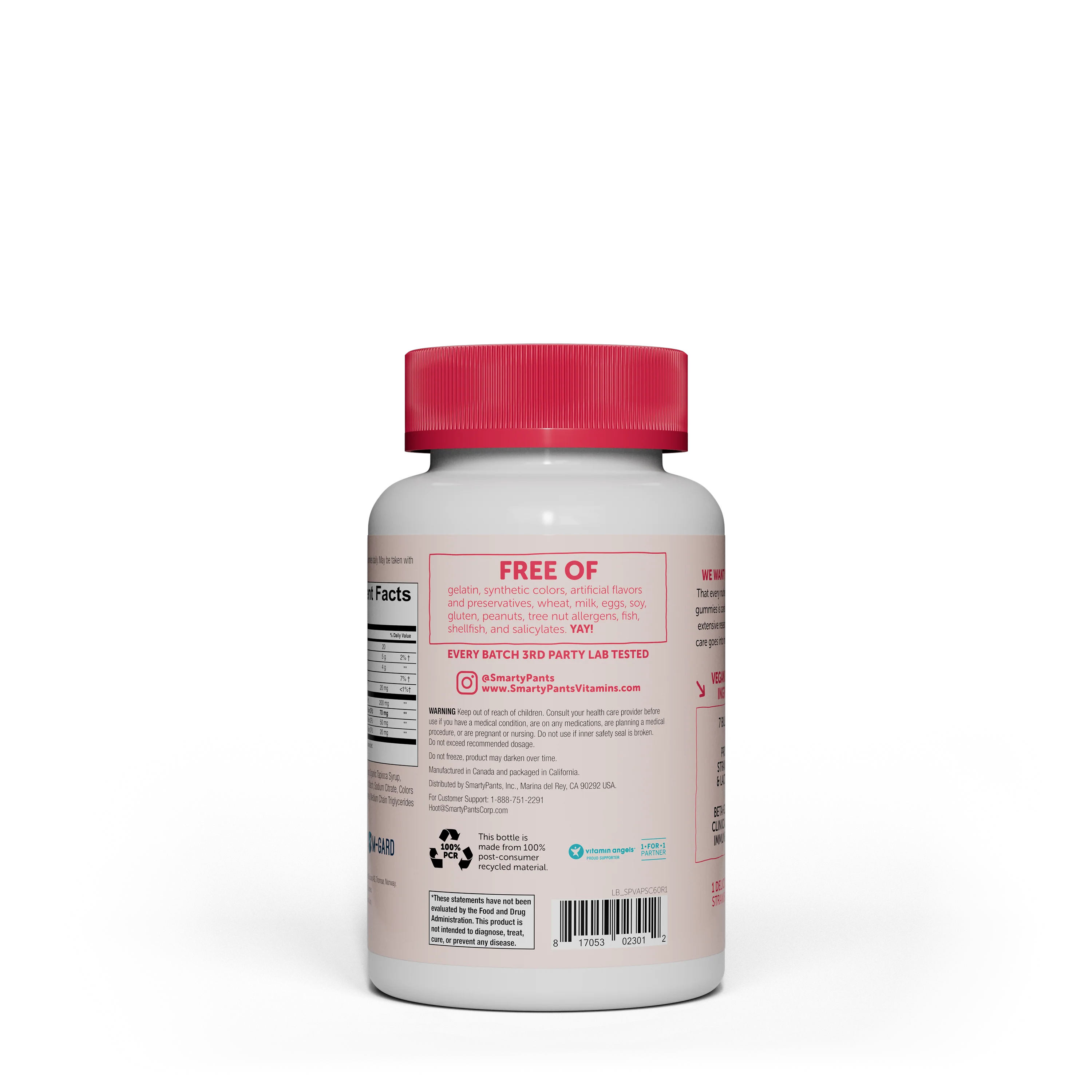 Adult Prebiotic Probiotic Immunity Formula - Strawberry Crème - Image 3
