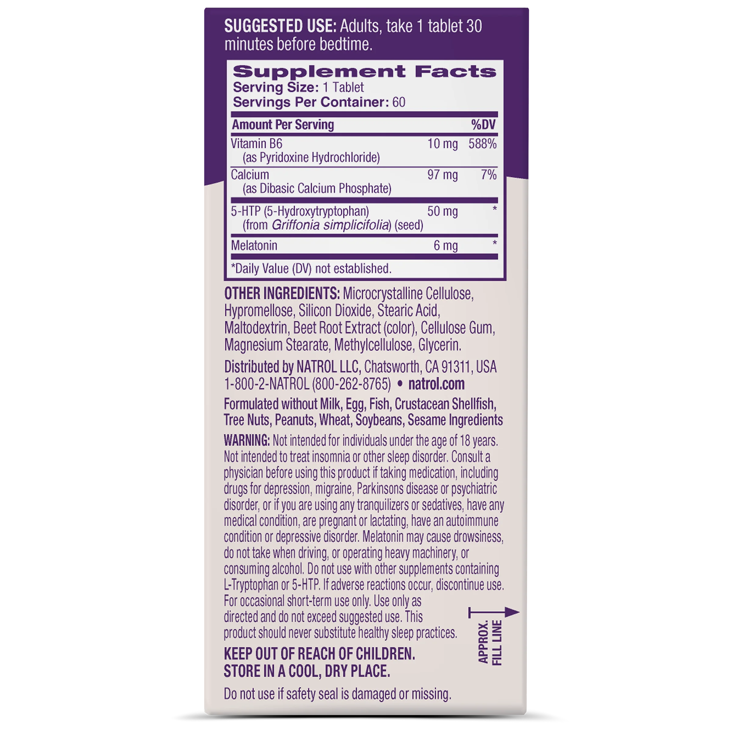 Advanced Sleep Melatonin + 5HTP - Image 2