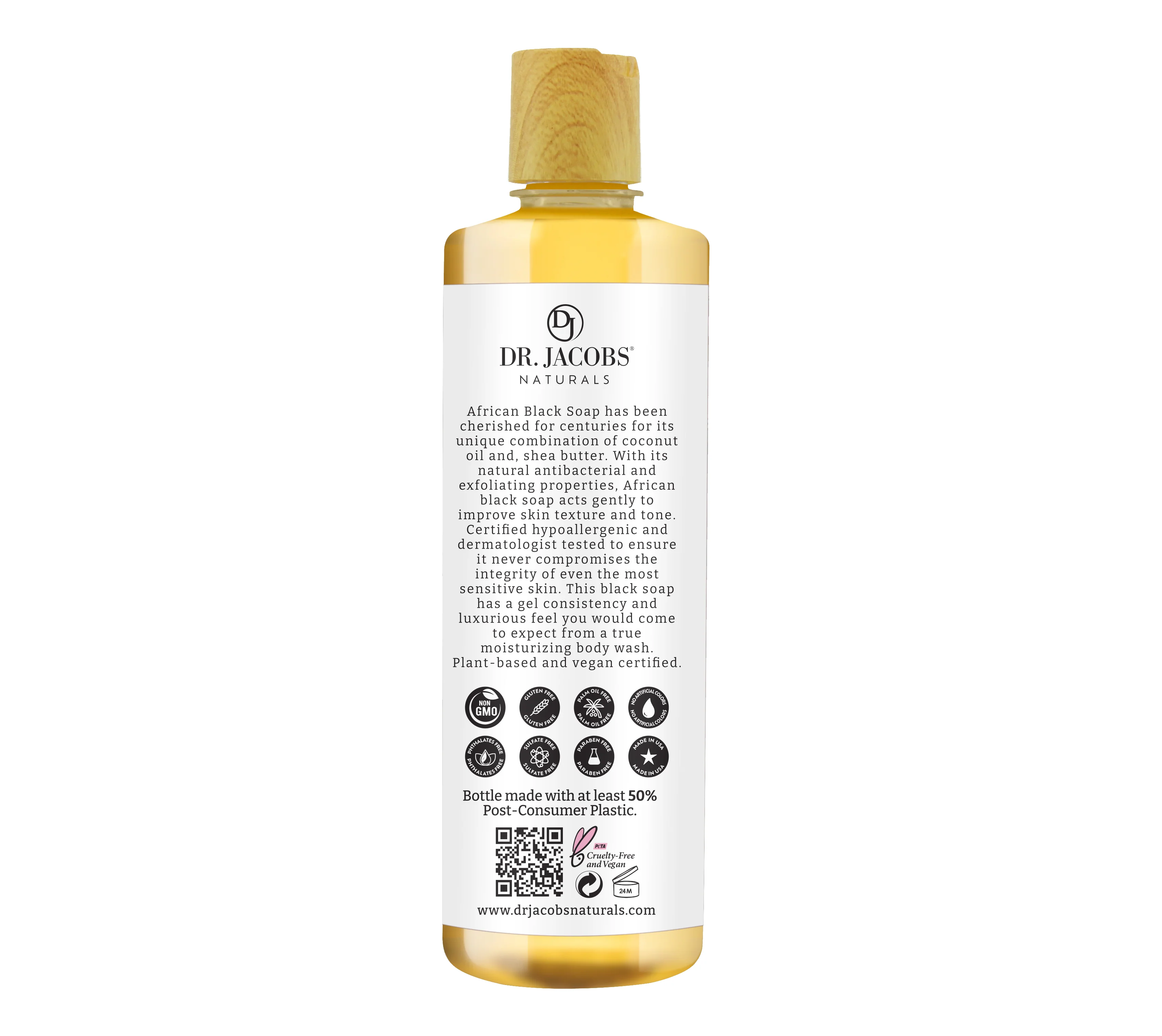 African Black Soap Body Wash - Image 3
