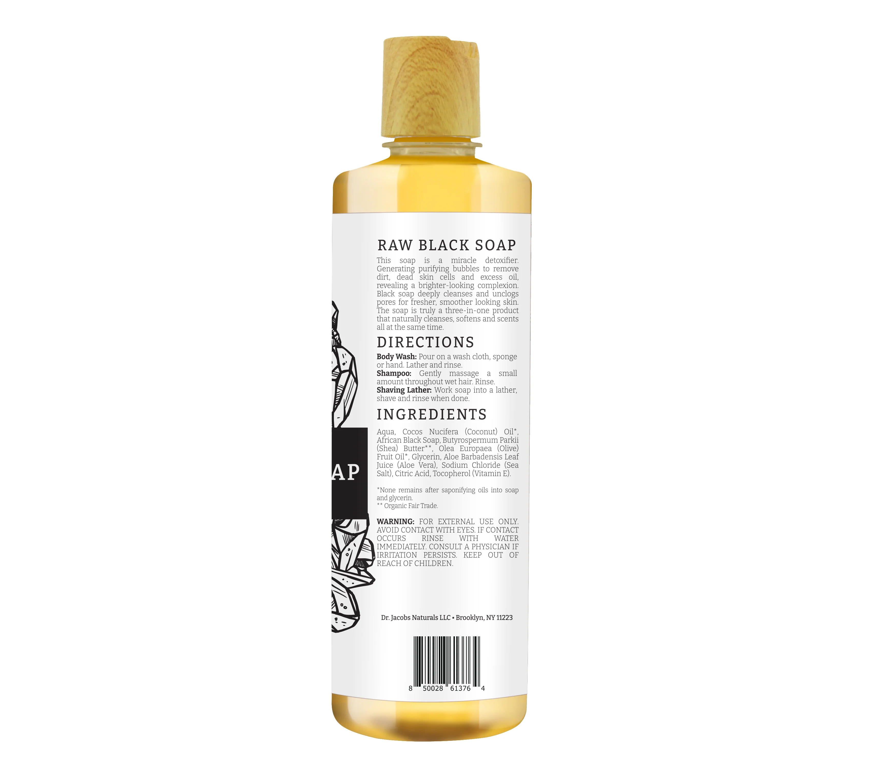 African Black Soap Body Wash - Image 9