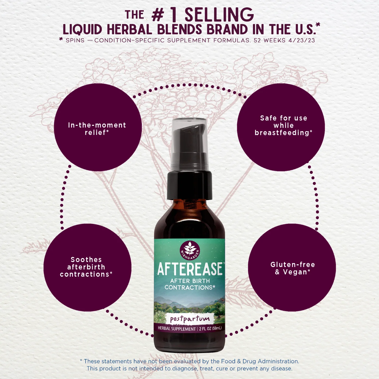 AfterEase Herbal Supplement - For Afterbirth Contractions - Herbal Supplement - Image 4