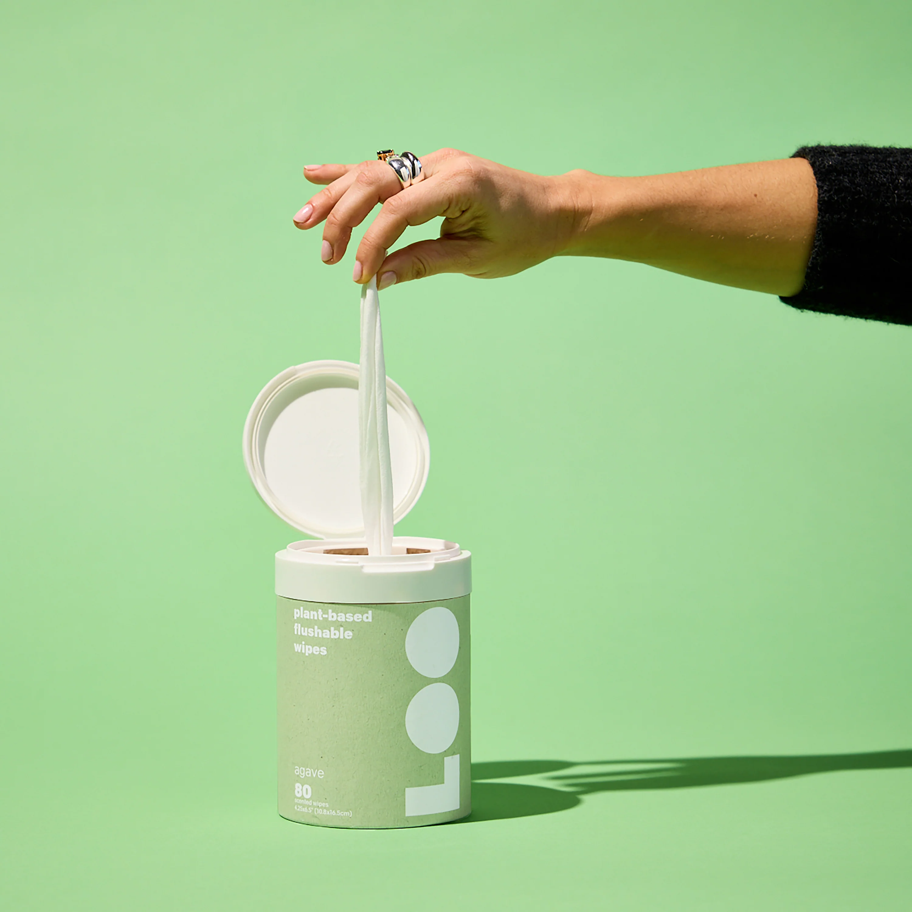 Agave Flushable Wipes - Image 5