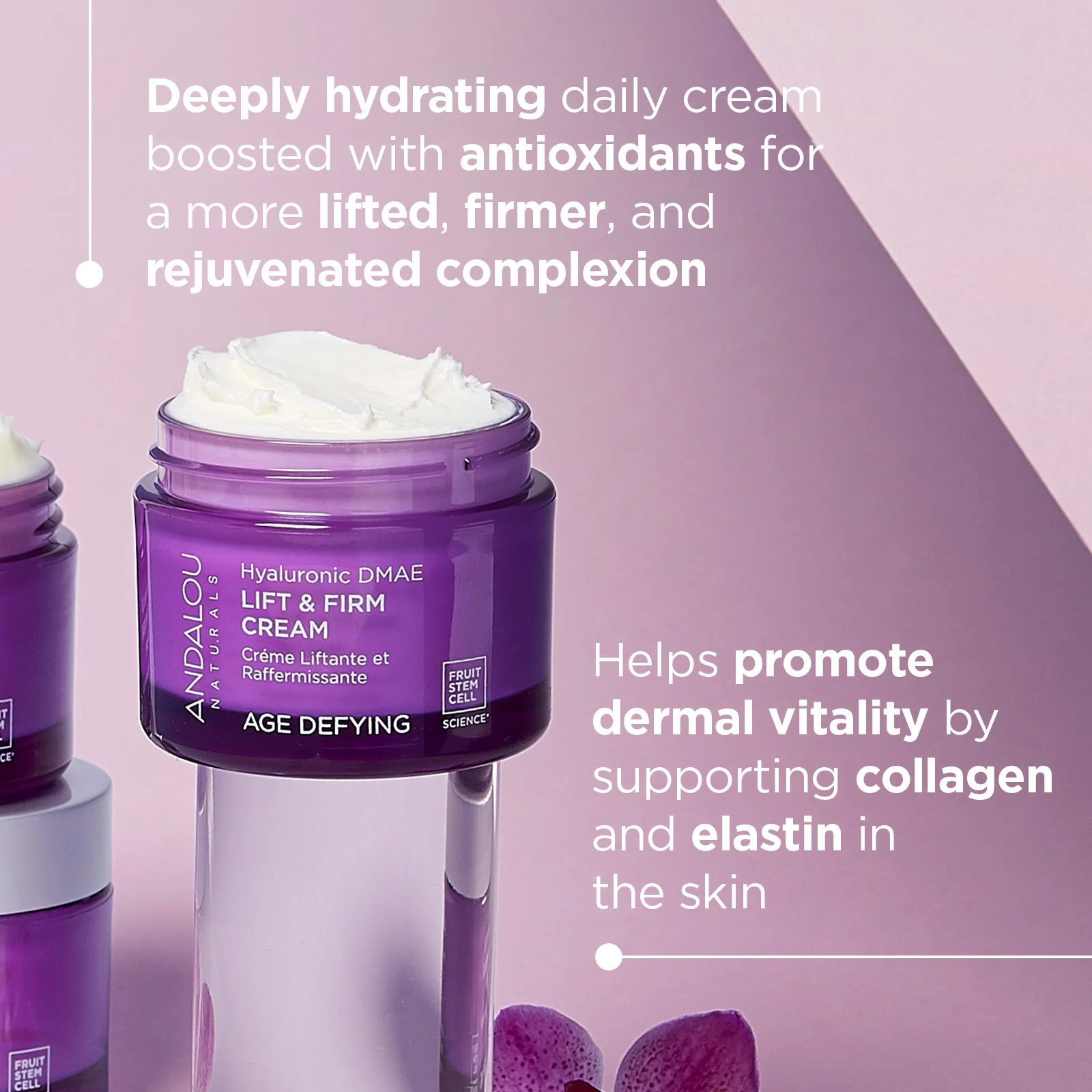 Age Defying Hyaluronic DMAE Lift & Firm Cream - Image 5