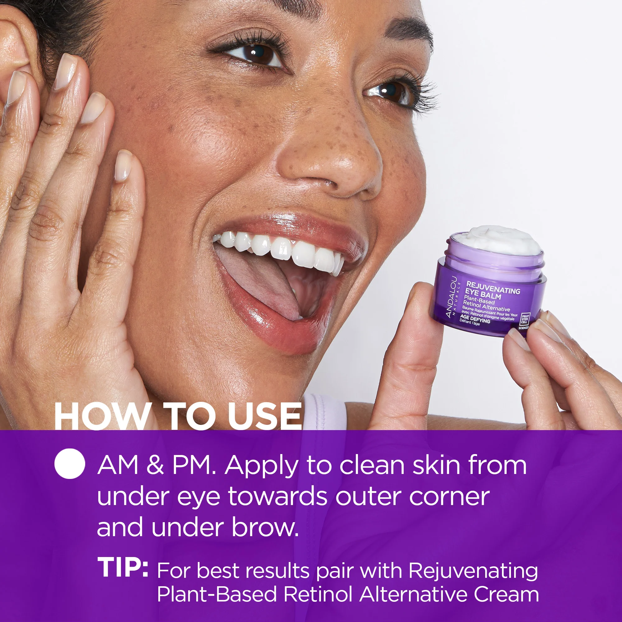 Age Defying Rejuvenating Retinol Alternative Eye Balm - Image 6