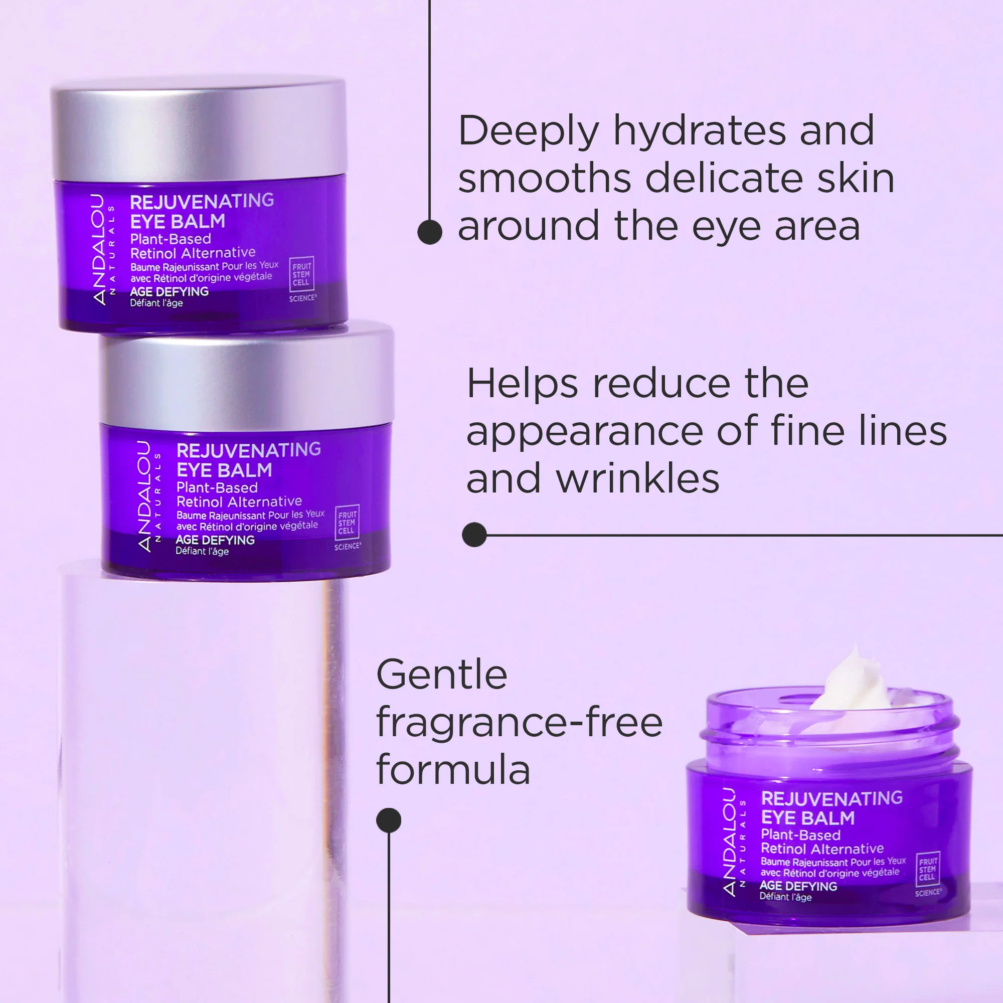Age Defying Rejuvenating Retinol Alternative Eye Balm - Image 7