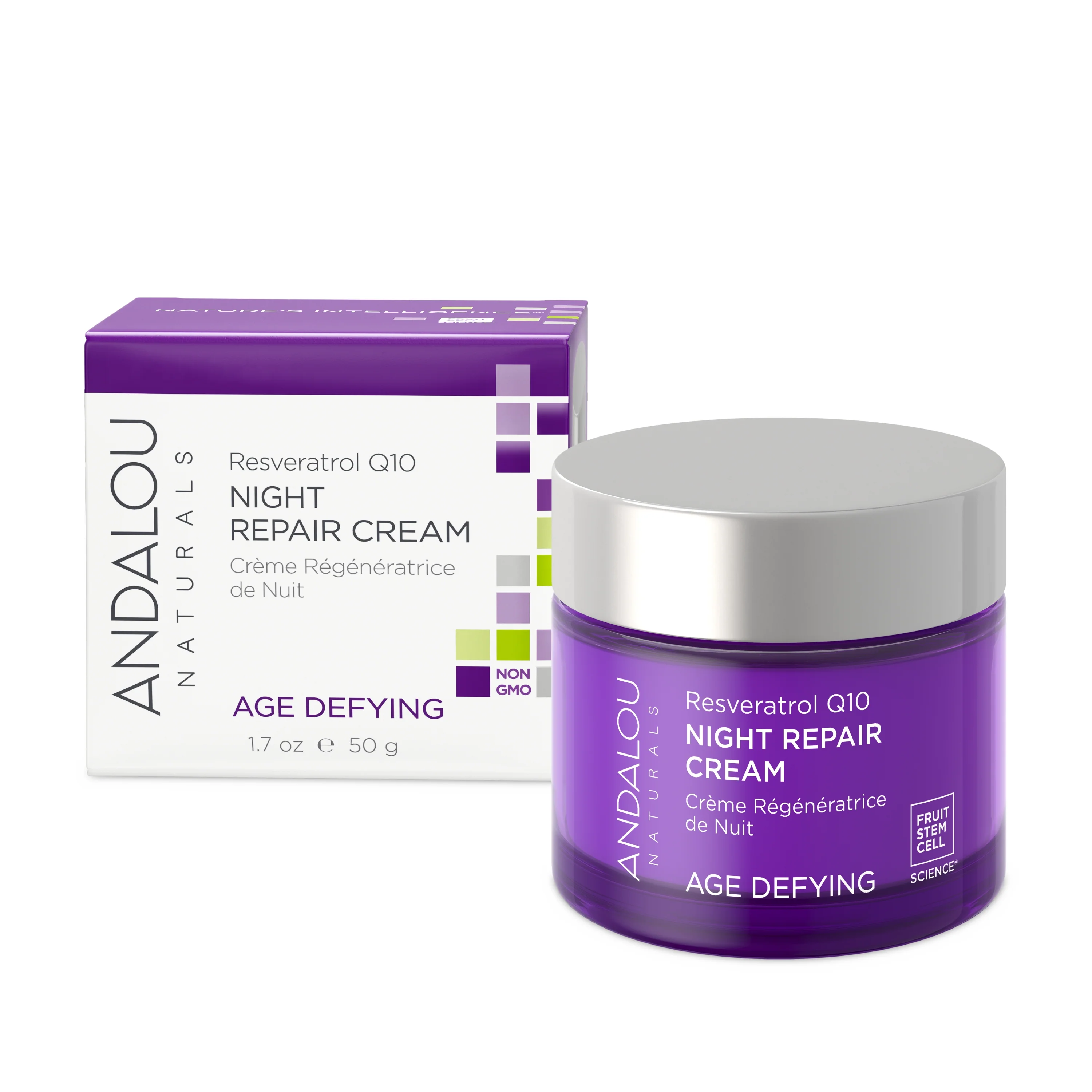 Age Defying Resveratrol Q10 Night Repair Cream - Image 4