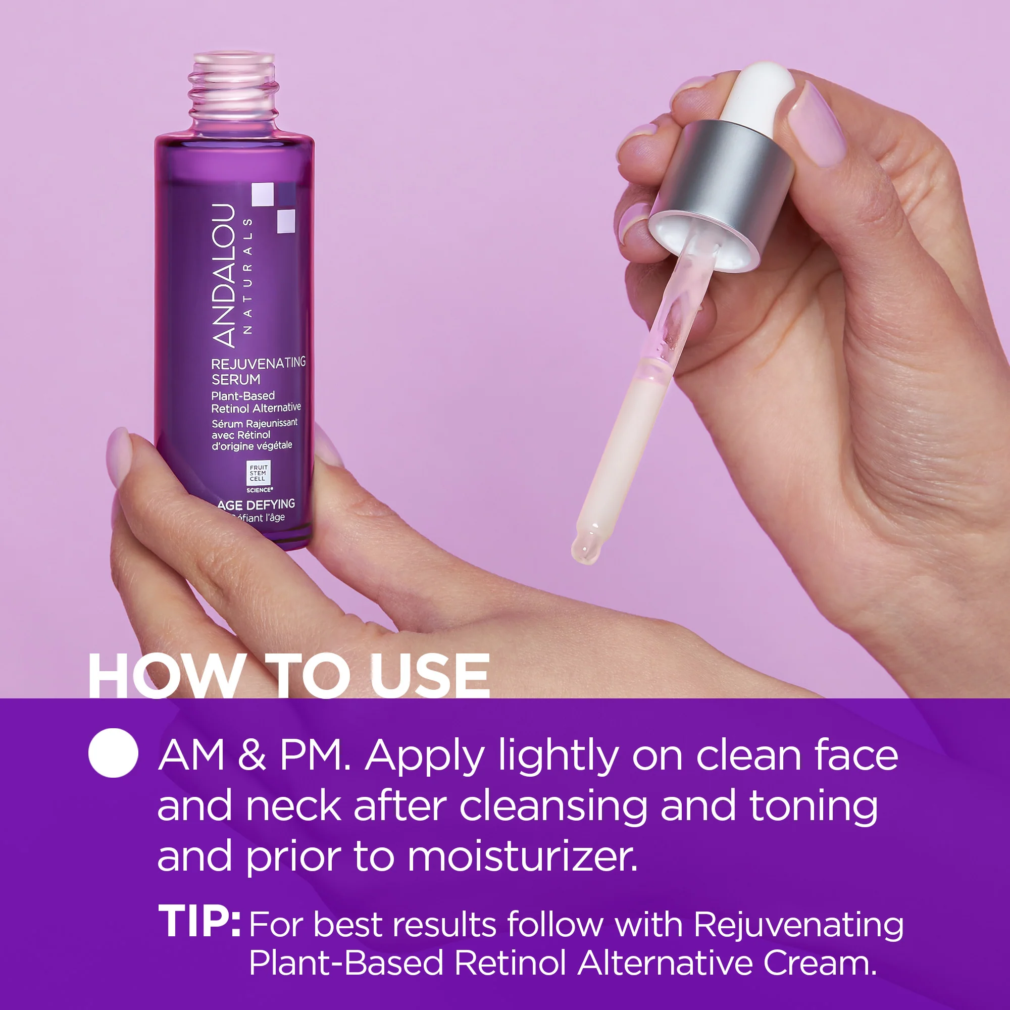 Age Deyfing Rejuvenating Retinol Alternative Serum - Image 6