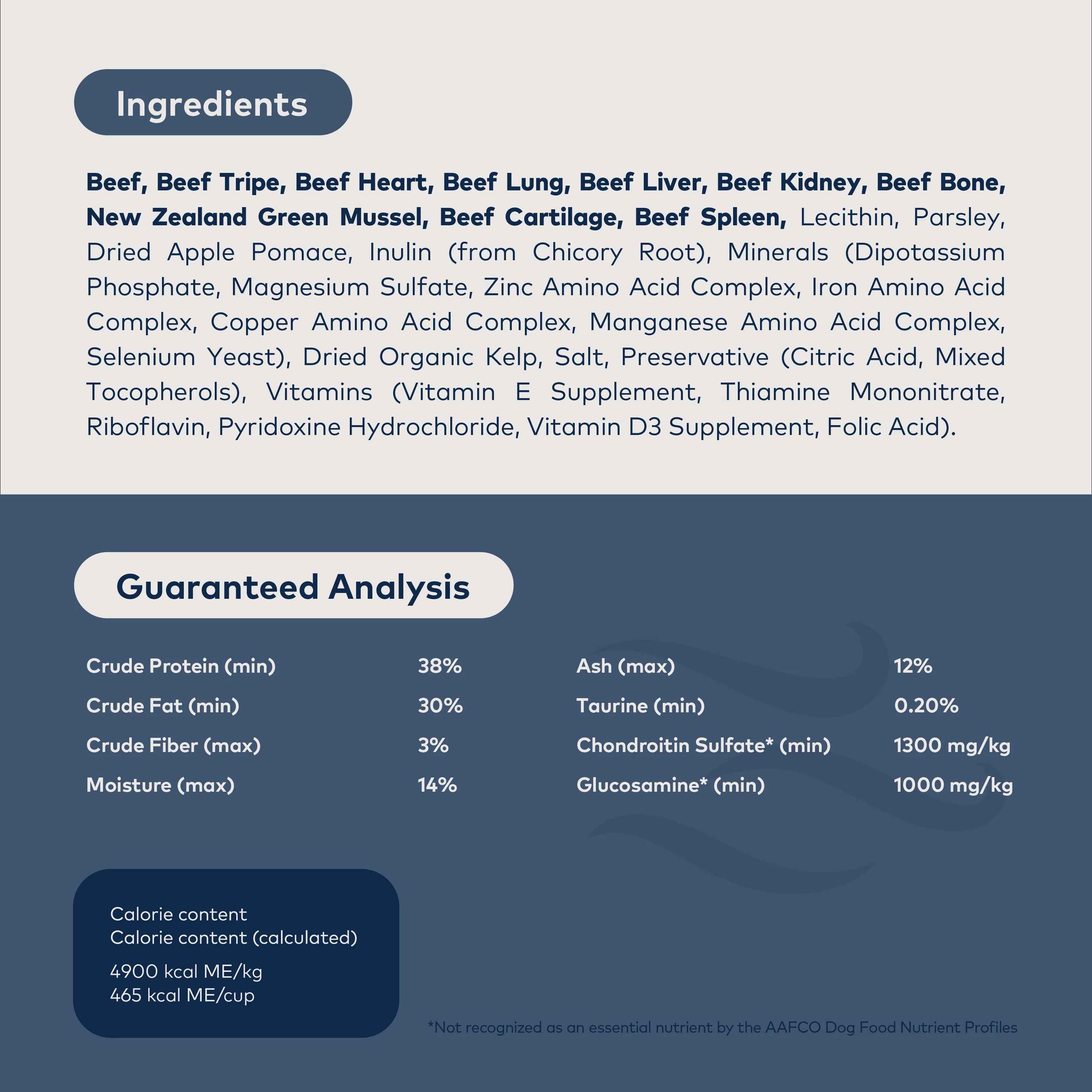 Air-Dried Dog Food - Beef – All Natural, High Protein, Grain Free, Limited Ingredient w/ Superfoods - Image 3