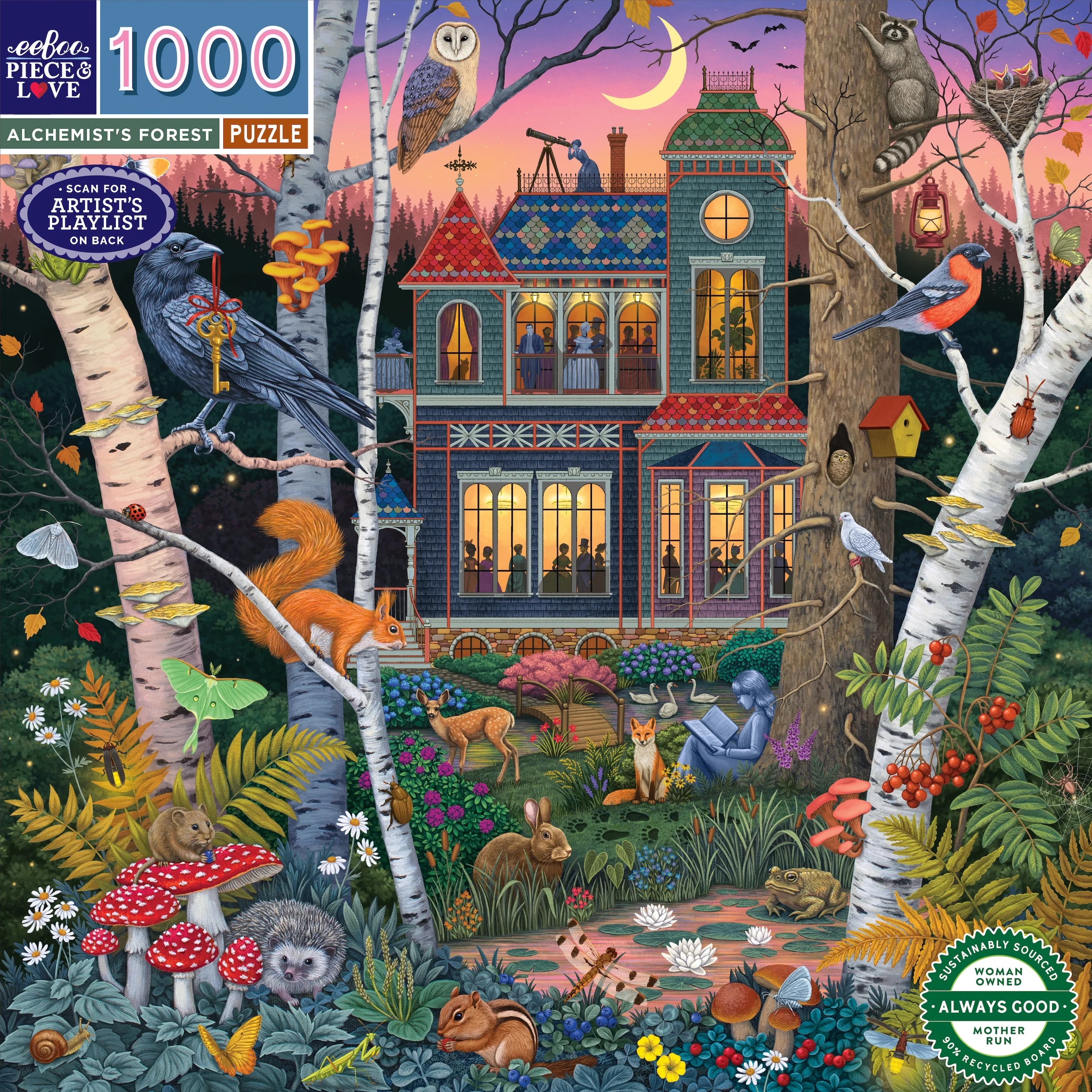 Alchemist's Forest 1000 Piece Puzzle - Image 5