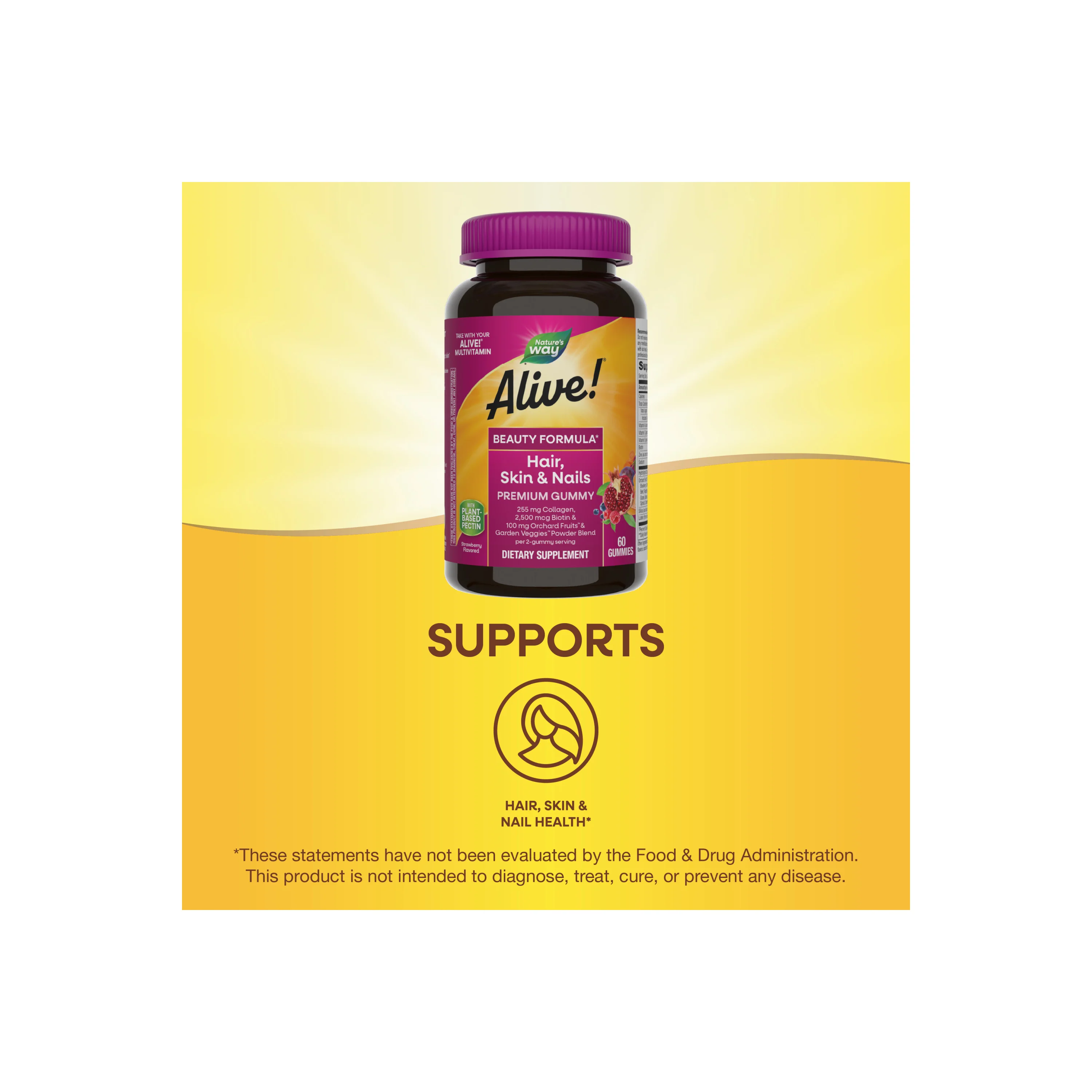Alive! Hair, Skin & Nail Gummy - Image 10