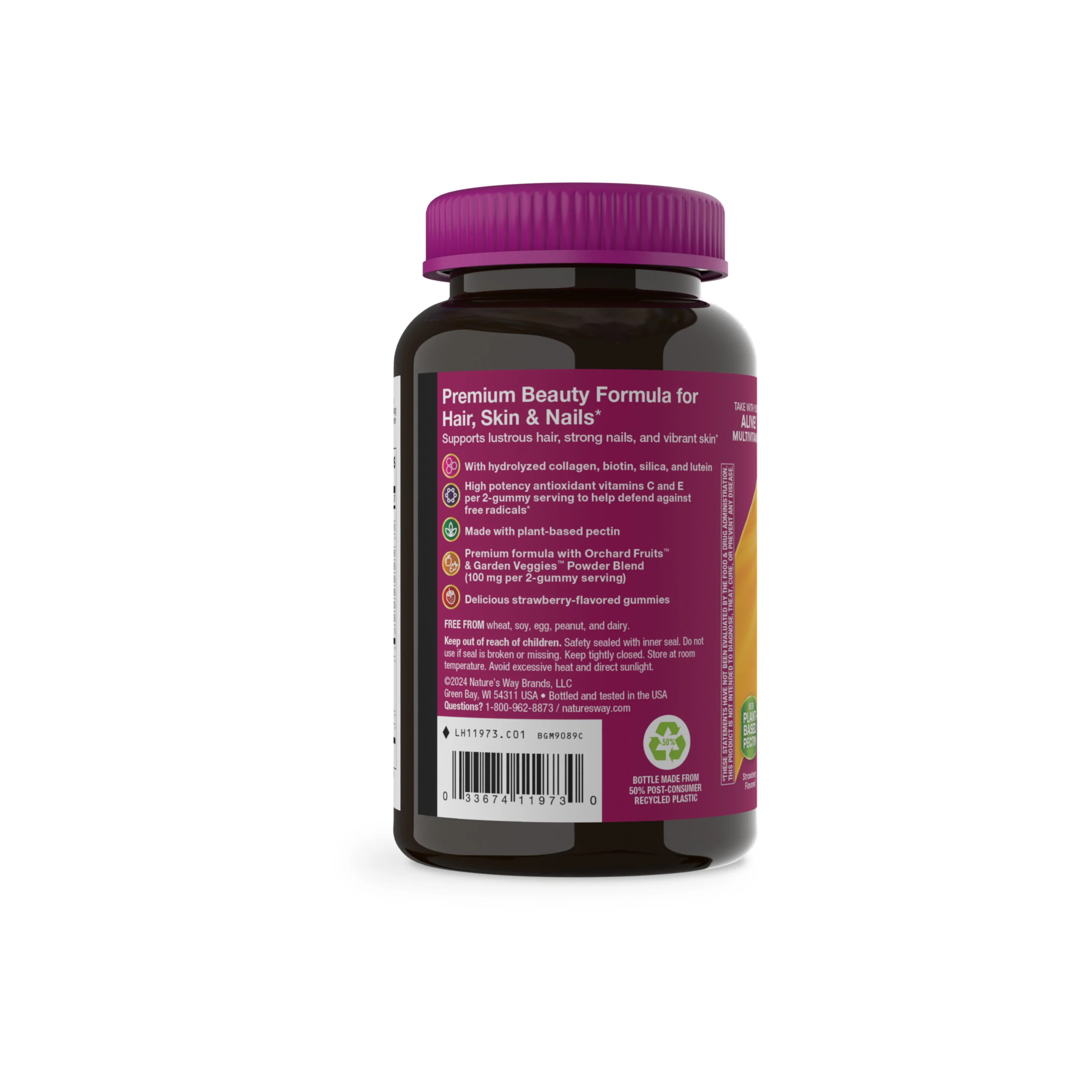 Alive! Hair, Skin & Nail Gummy - Image 6