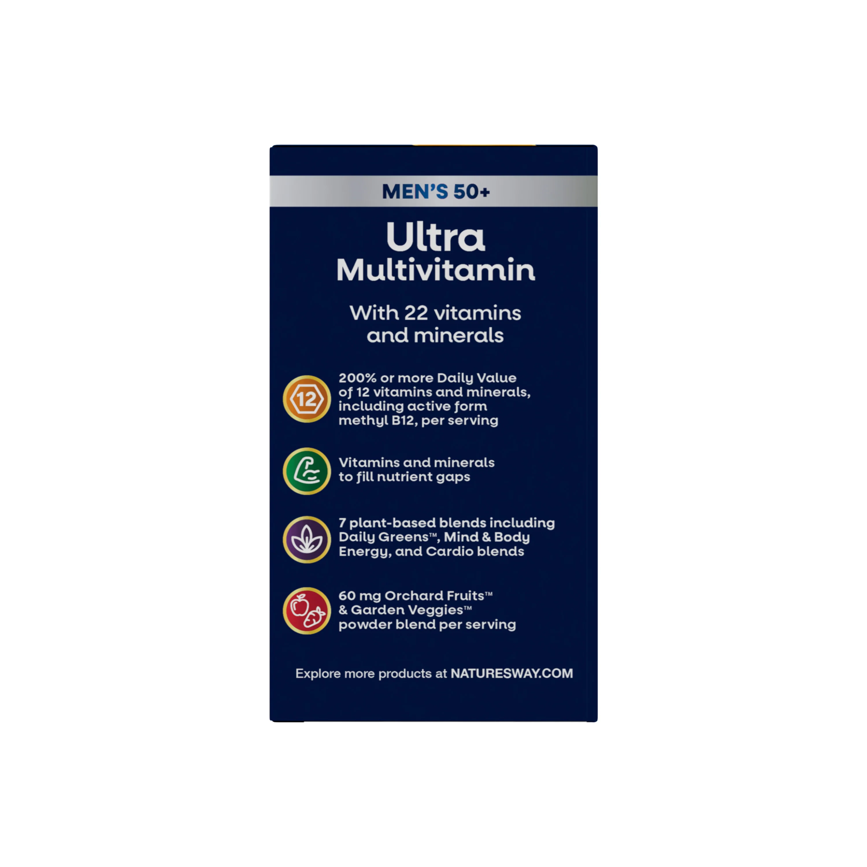 Alive!® Men's 50+ Ultra Multivitamin - Image 2