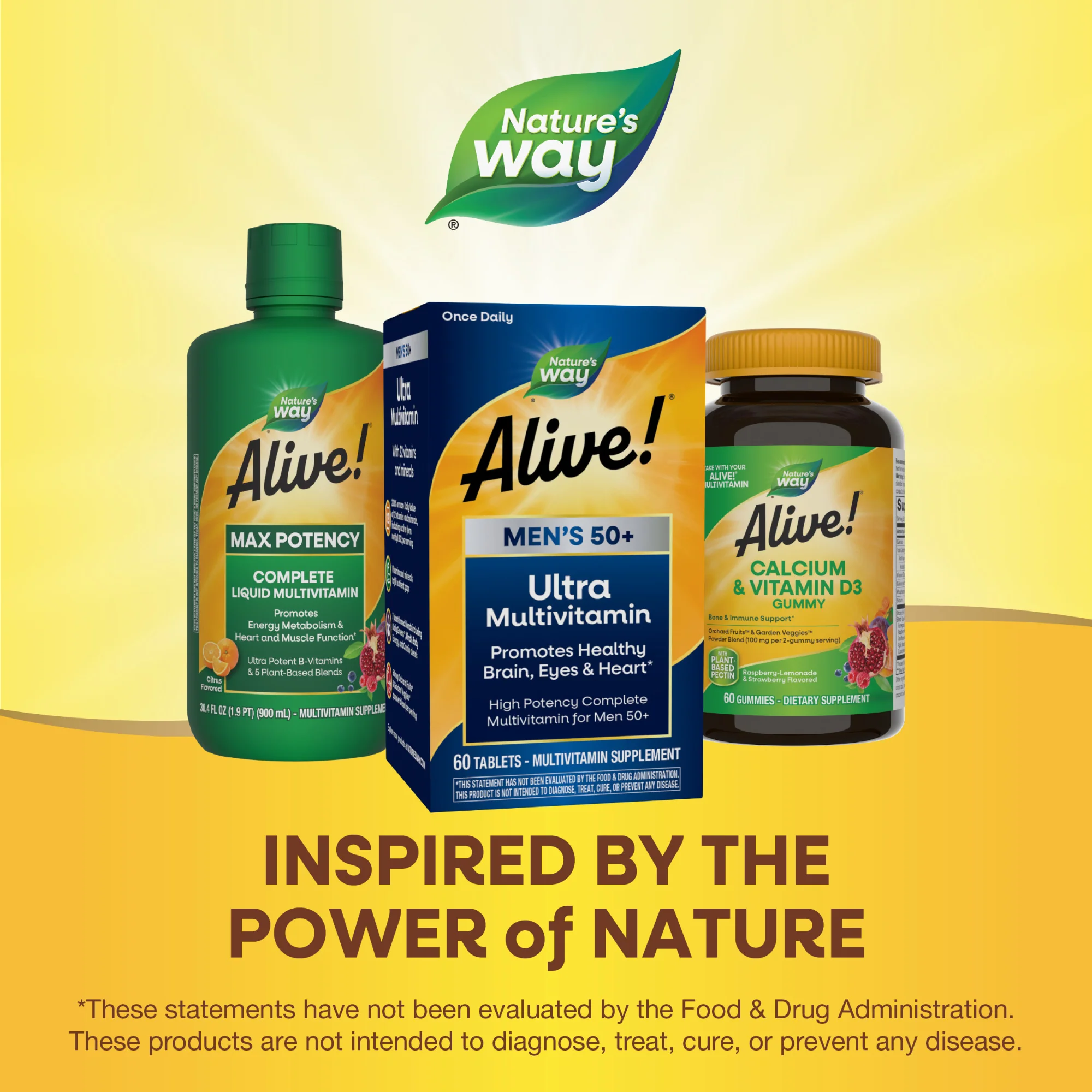 Alive!® Men's 50+ Ultra Multivitamin - Image 4
