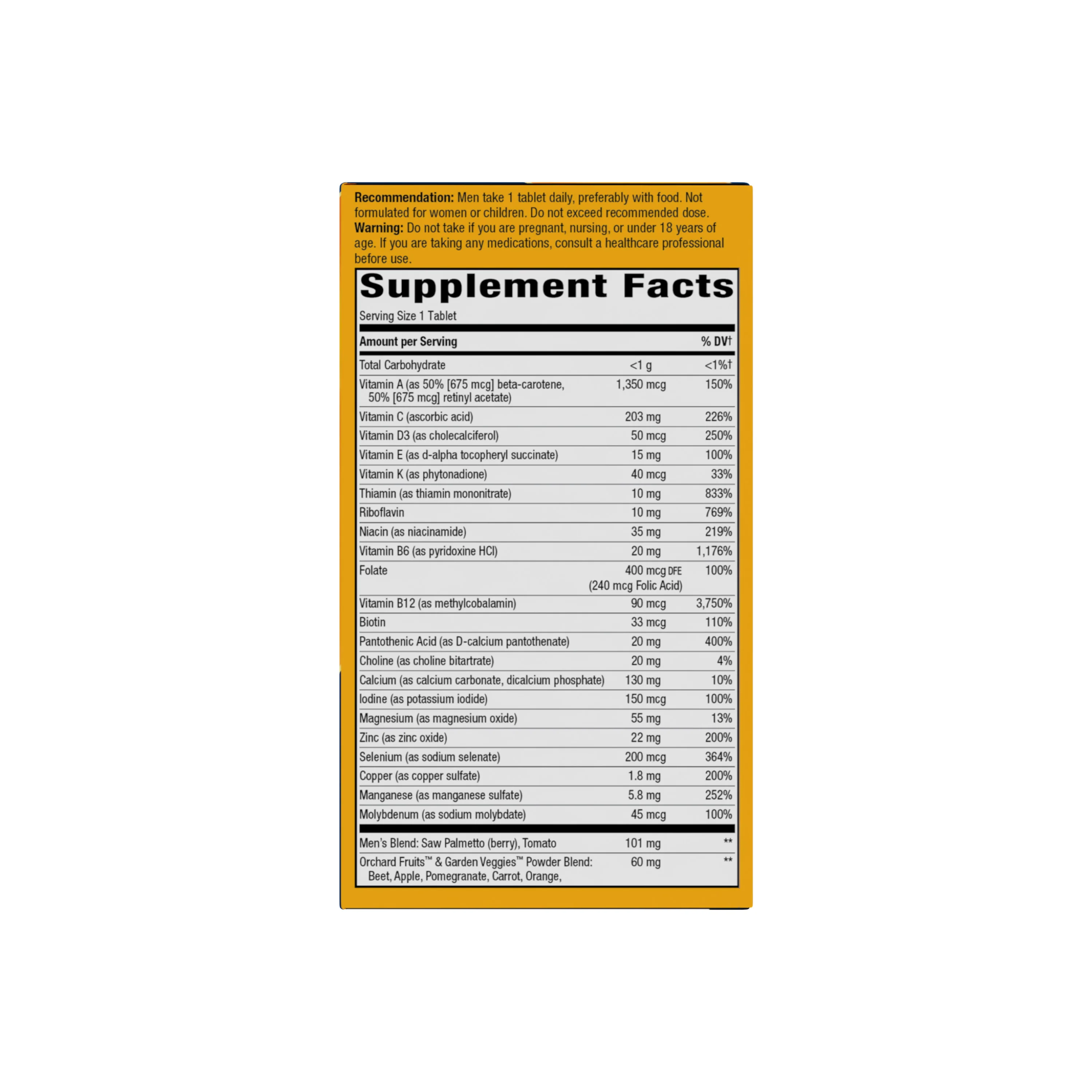 Alive!® Men's 50+ Ultra Multivitamin - Image 5