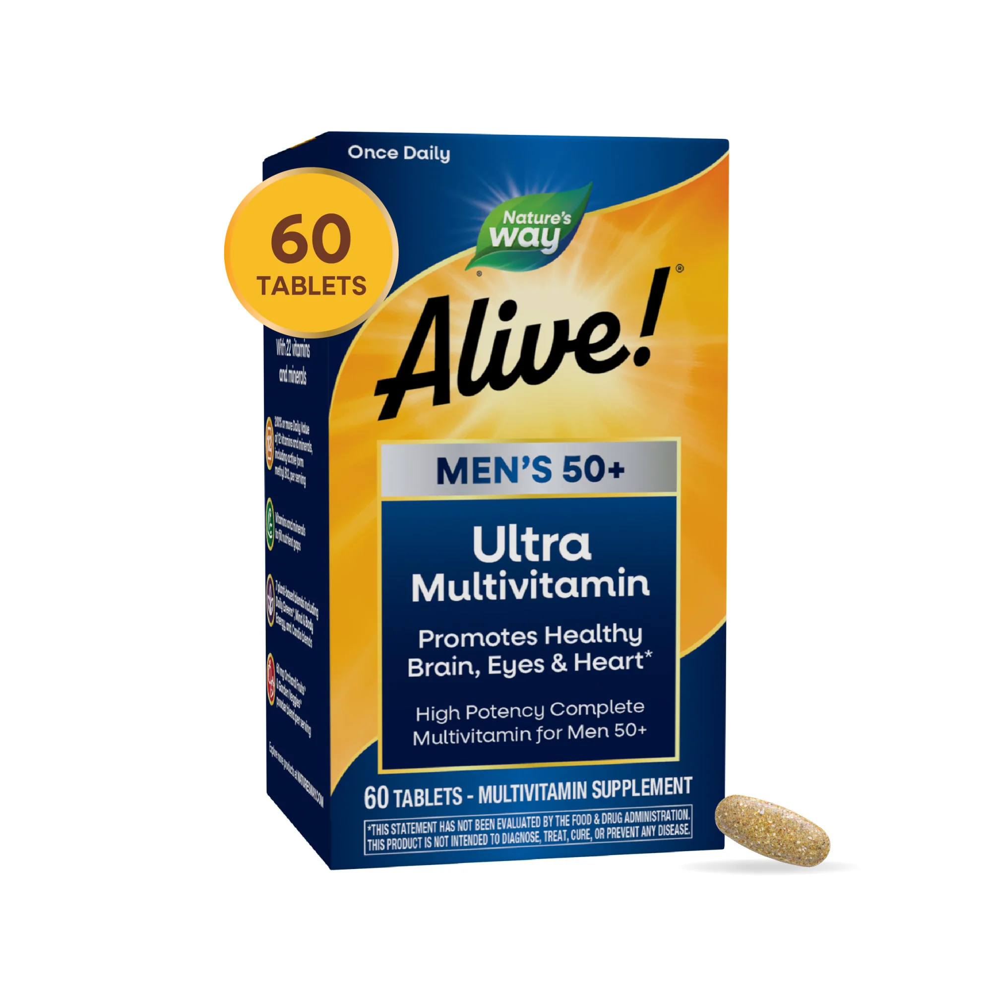 Alive!® Men's 50+ Ultra Multivitamin - Image 6