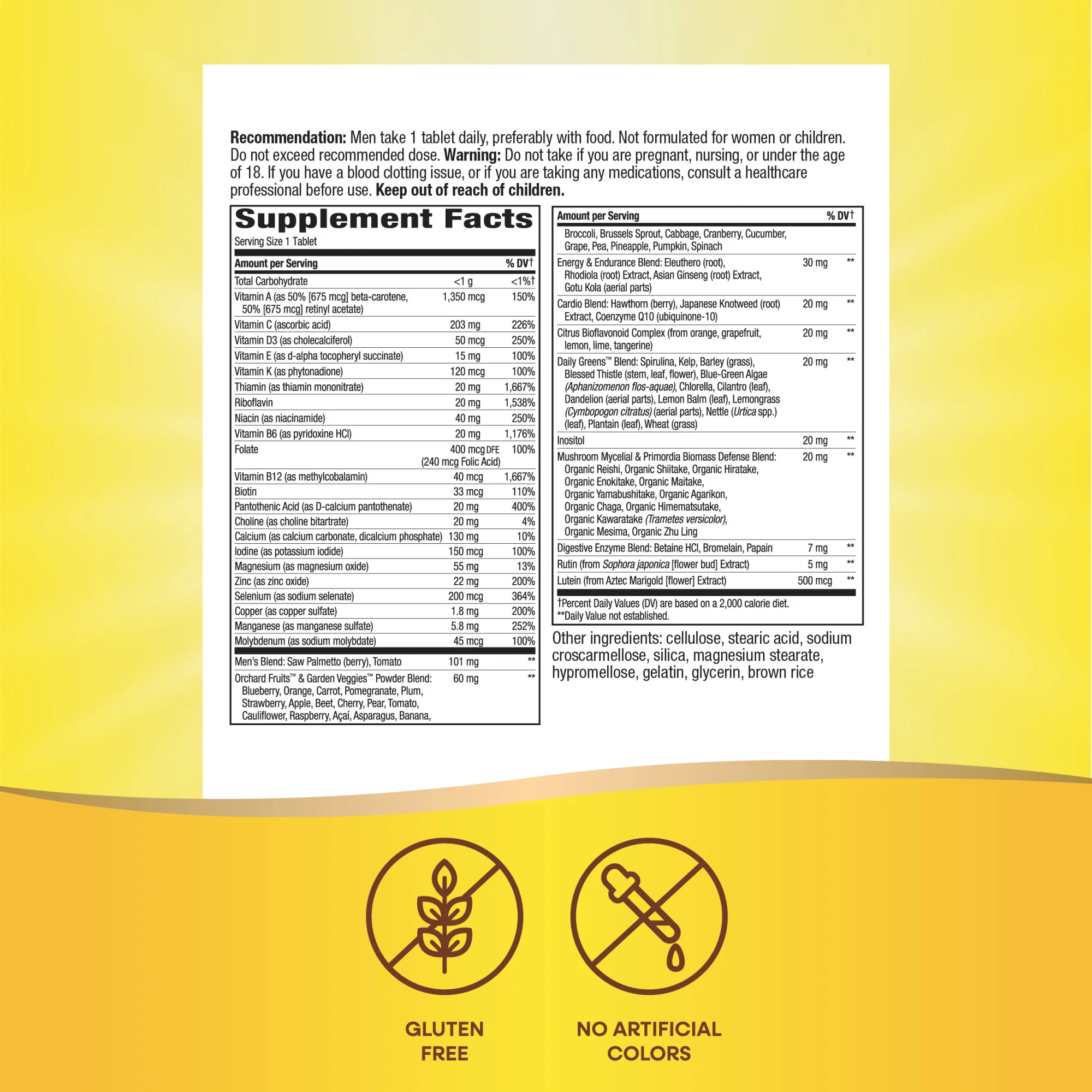 Alive!® Ultra Multivitamin - Promotes Health Heart & Muscle Fucntion - Image 13