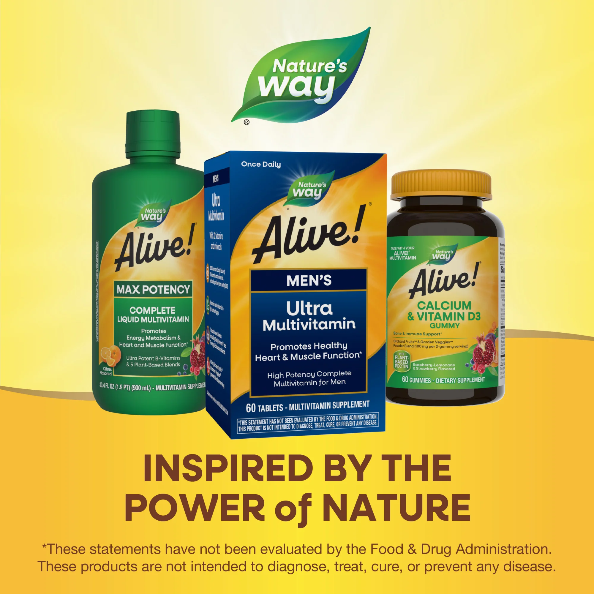 Alive!® Ultra Multivitamin - Promotes Health Heart & Muscle Fucntion - Image 3
