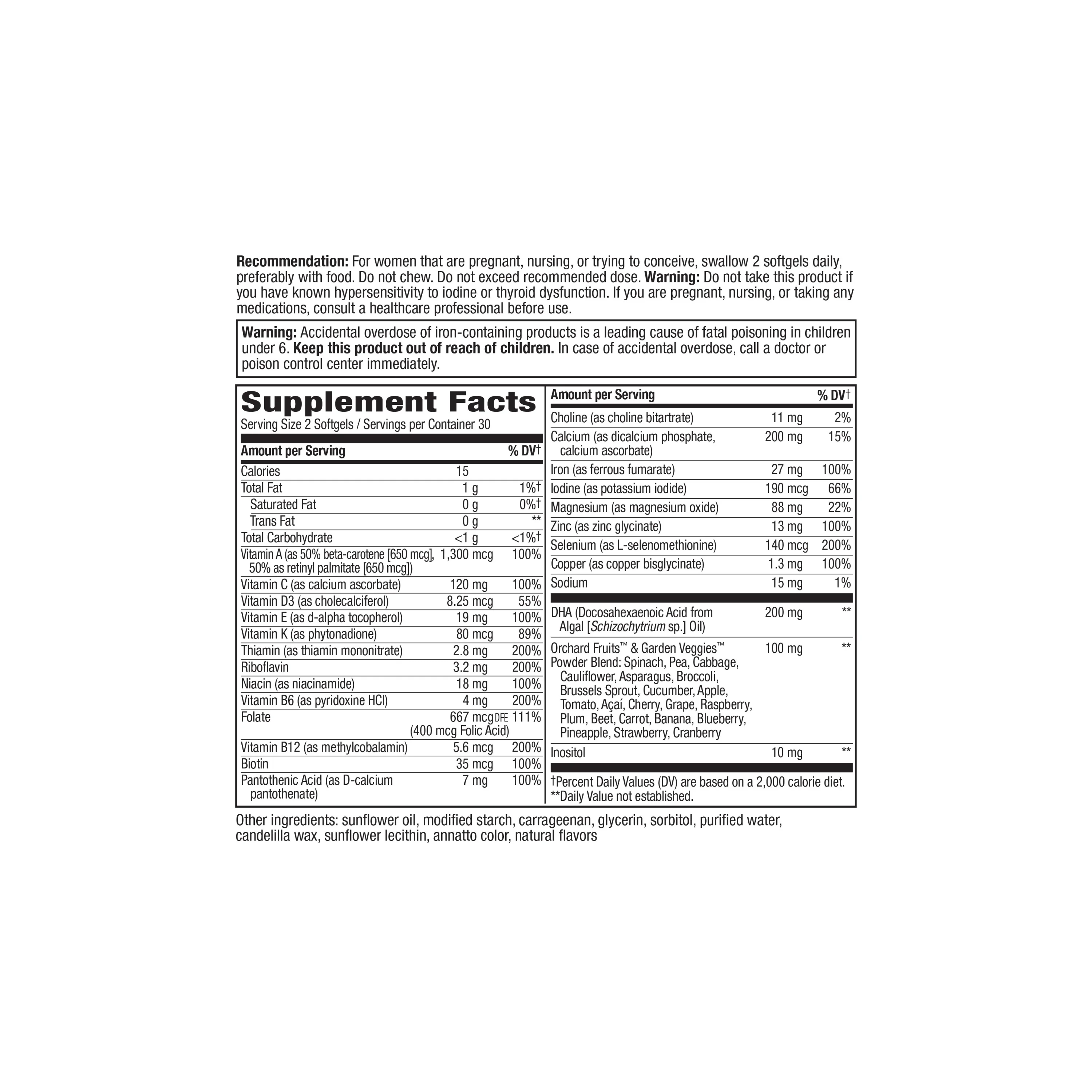 Alive!® Premium Prenatal Multivitamin - Image 2