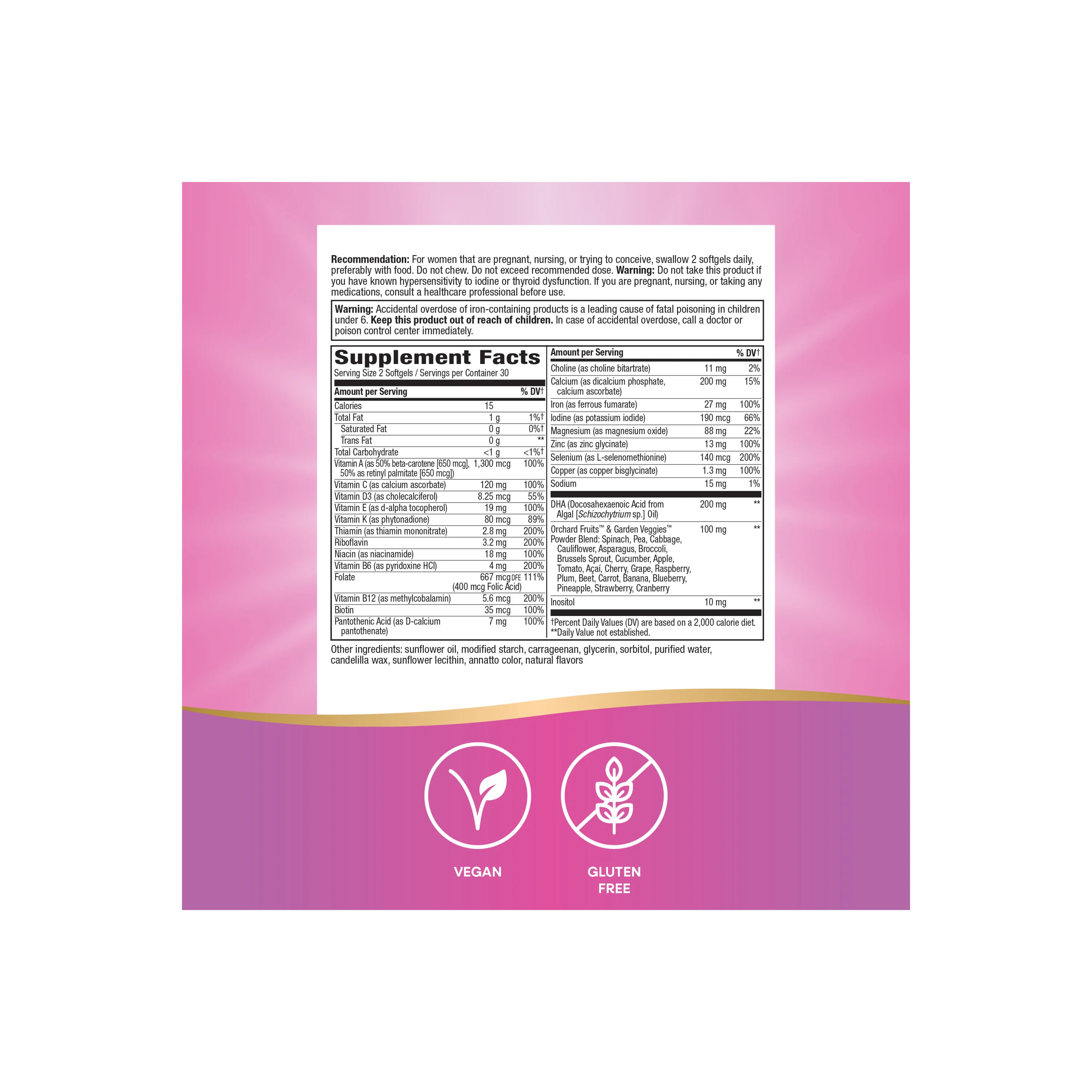 Alive!® Premium Prenatal Multivitamin - Image 5