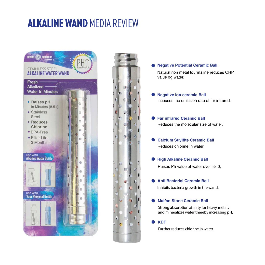 Stainless Steel Alkaline Water Wand Filter - Image 2