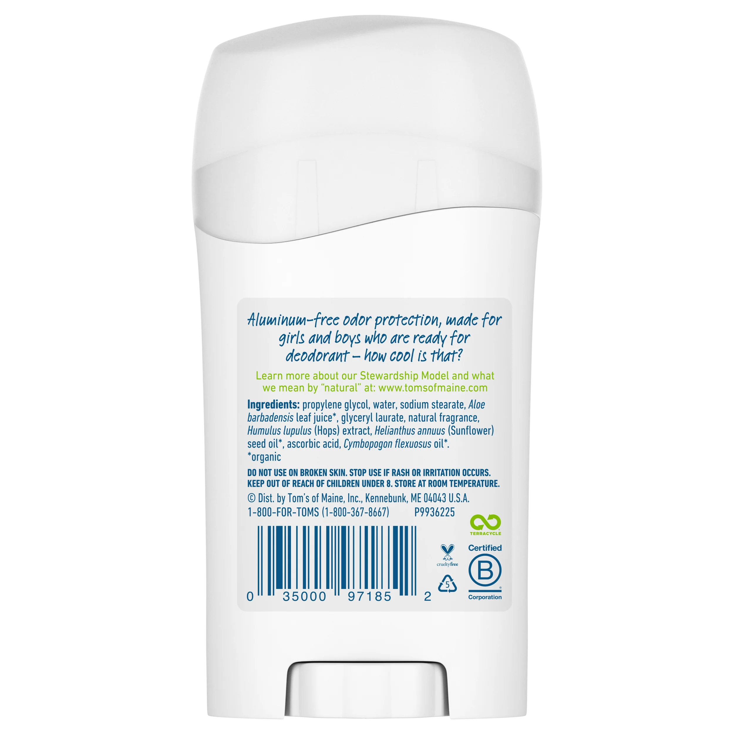 Aluminum-Free Wicked Cool Natural Deodorant for Kids - Image 3
